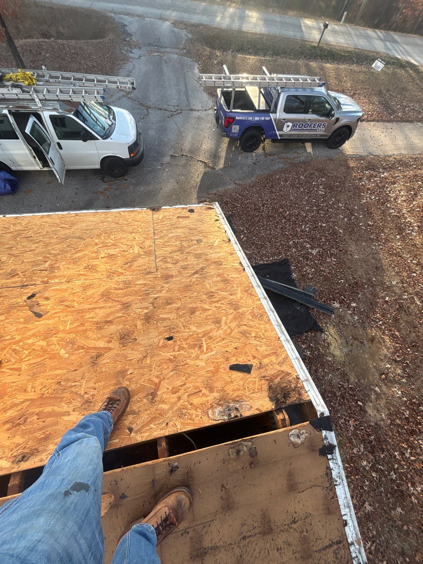 Roof Replacement in Waterloo, SC | New CertainTeed XT 25 Nickel Gray Shingles by Roofers LLC