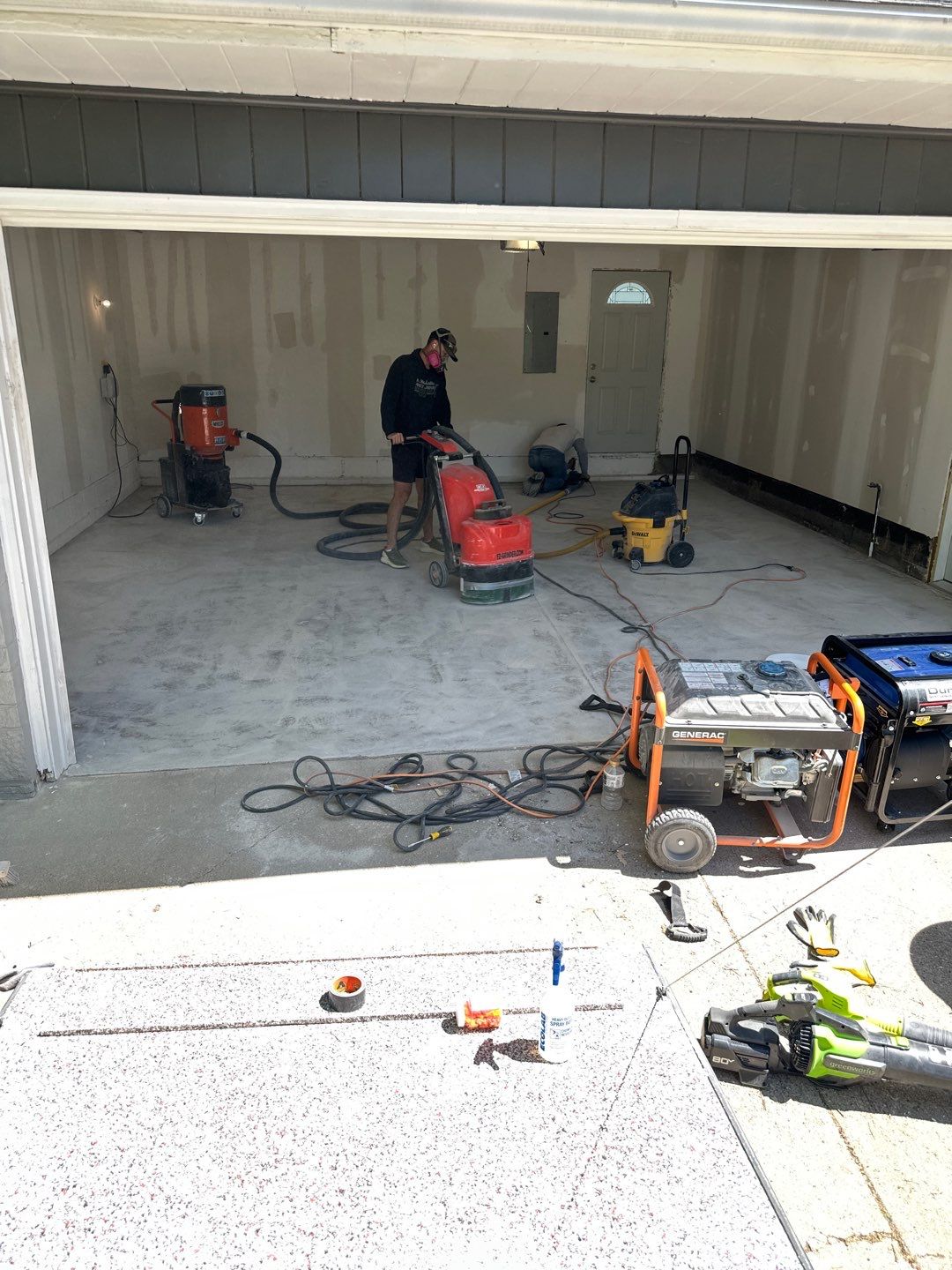 Failed DIY Epoxy Floor Brought Back to Life! by Goat Coatings