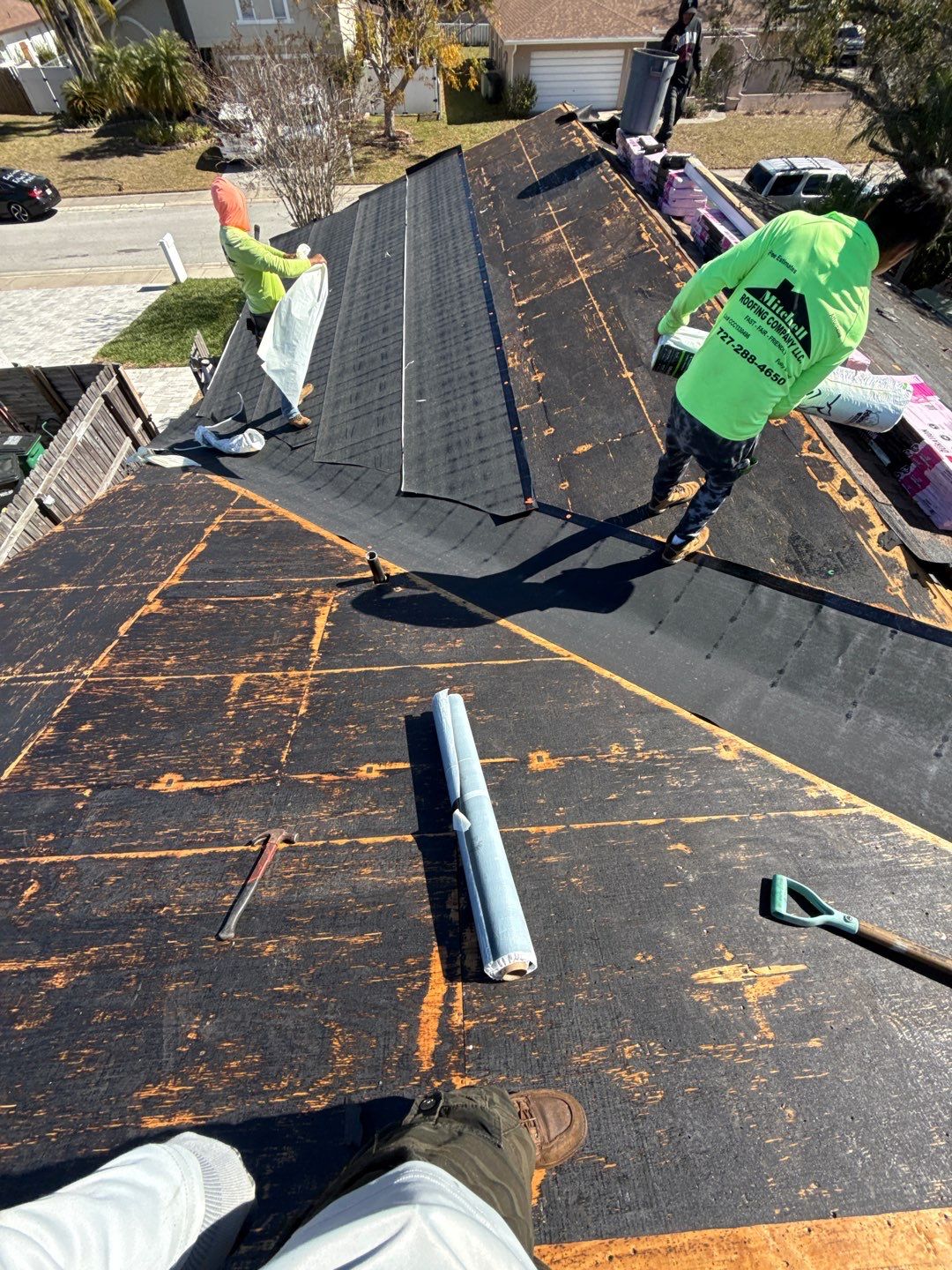 Project in Safety Harbor 34695 by Mitchell Roofing Company LLC 