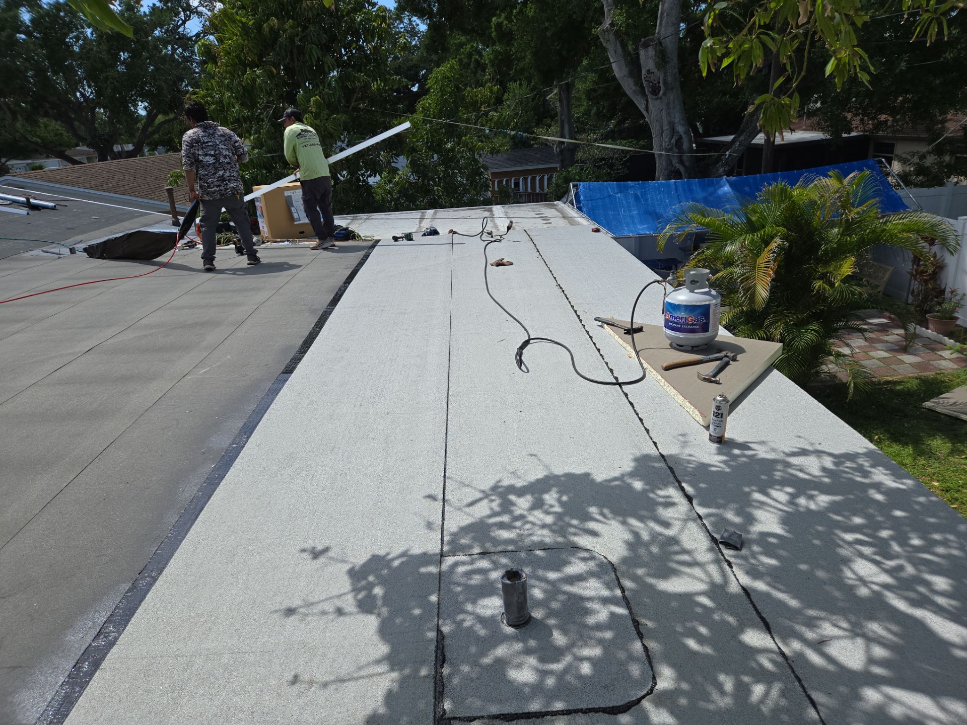 Project in Pinellas Park 33782 by Mitchell Roofing Company LLC 