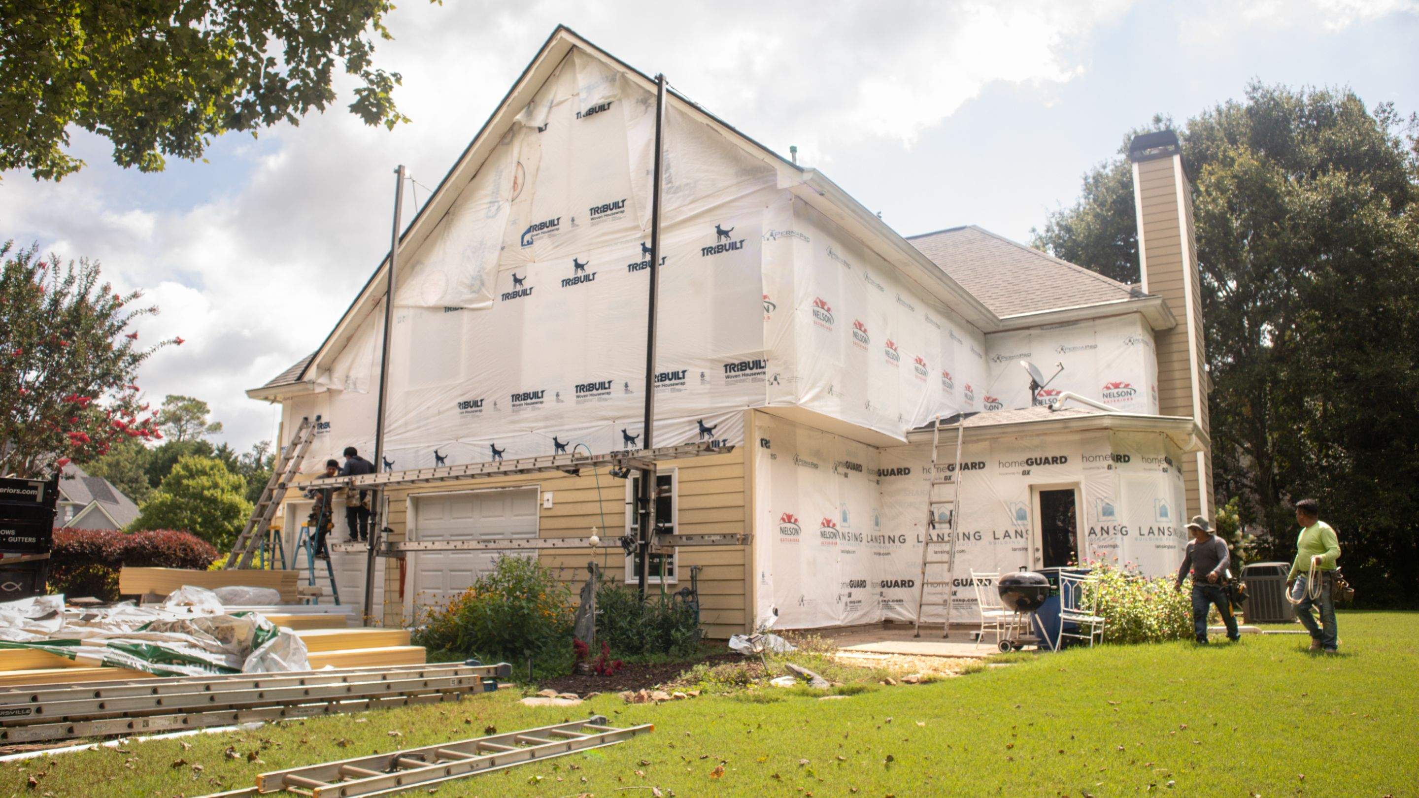 Full Siding Replacement and Exterior Painting in Alpharetta, GA by Nelson Exteriors 