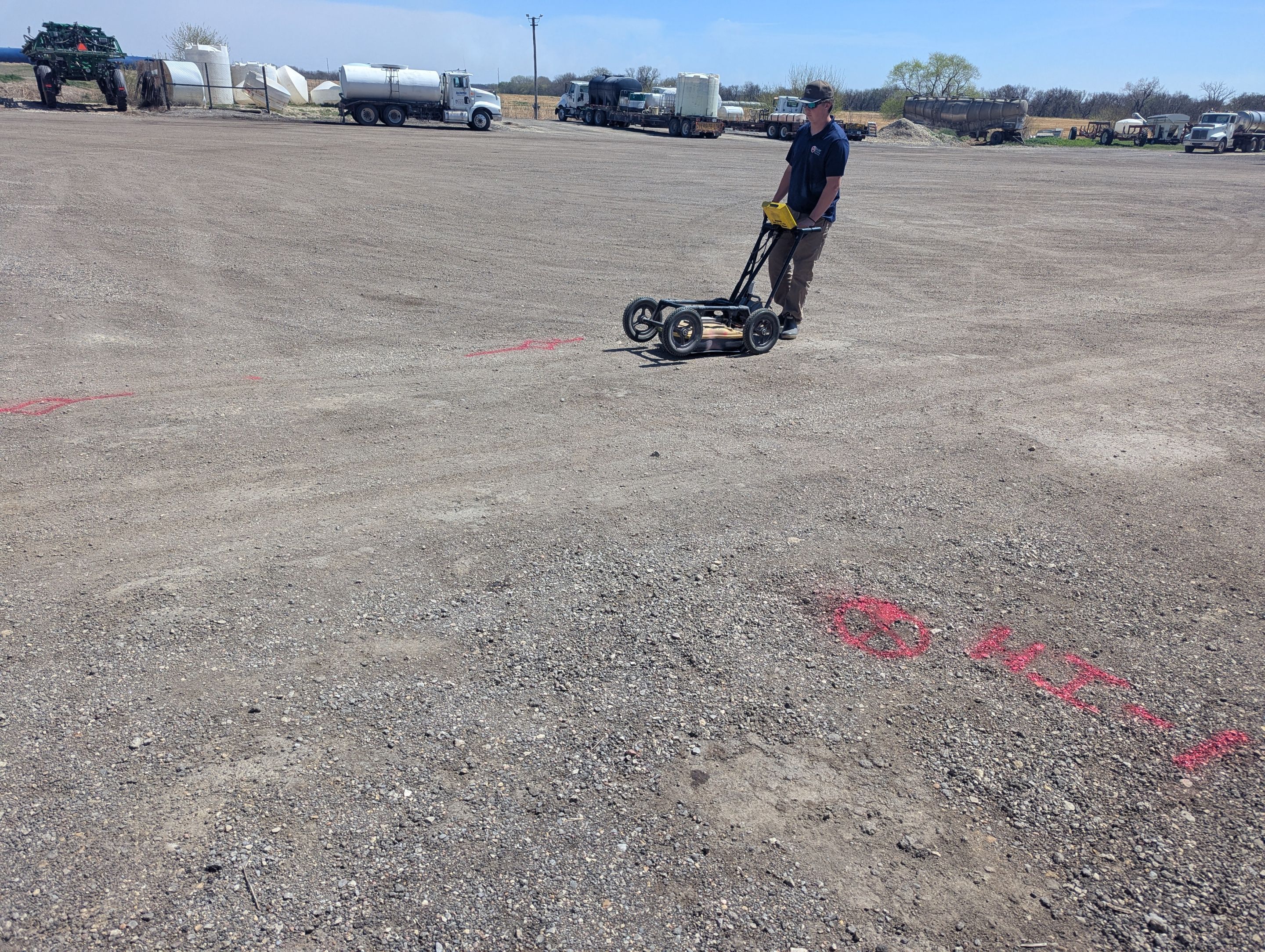 GPR Utility Locating - Environmental Soil Boring  by Alsip Locating Service, LLC