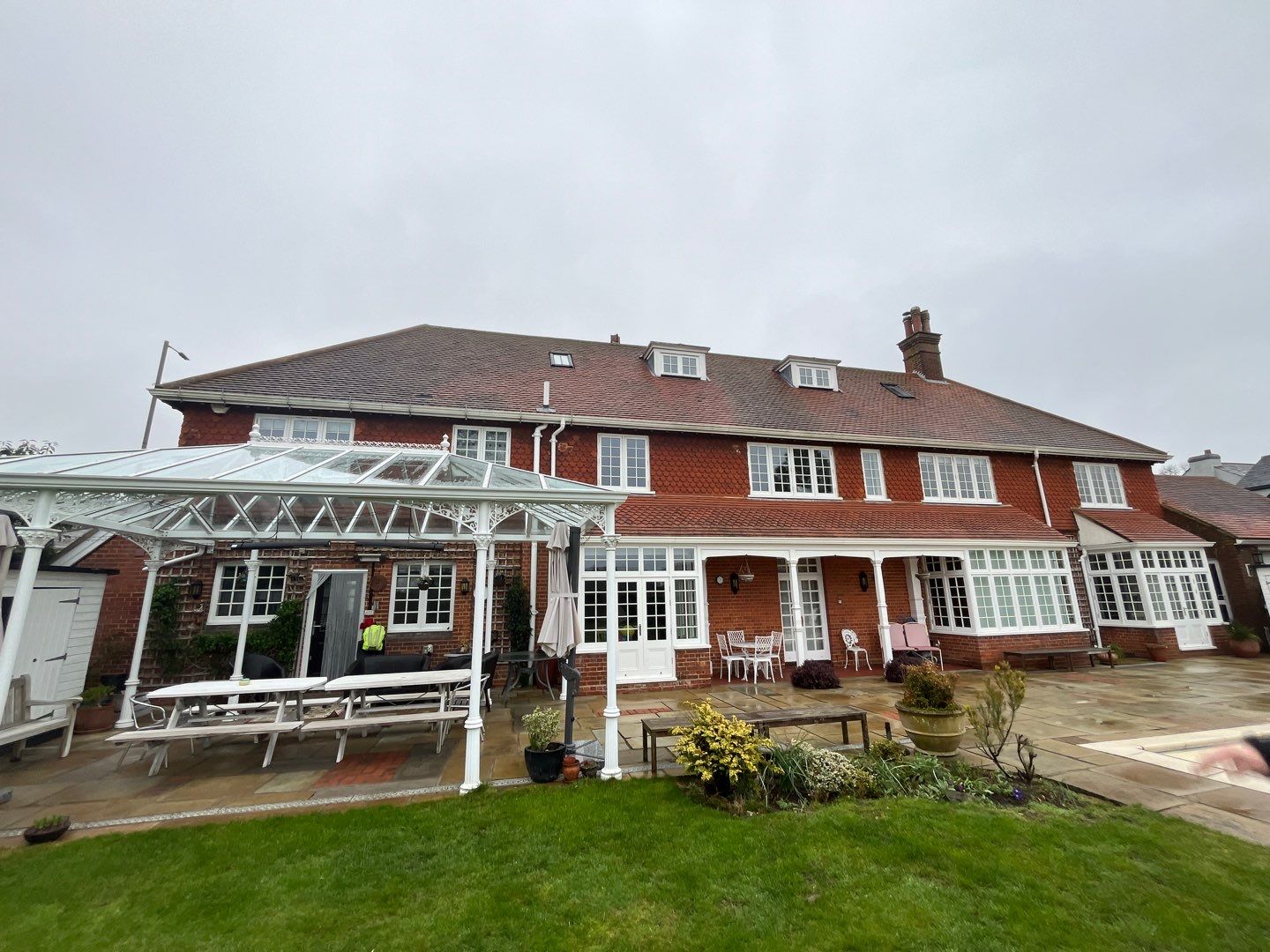 Roof Clean  - Moss Removal - Gutter Clean using Honda 15lpm Low Pressure Washing Machine by Ges Exterior Cleaning ltd