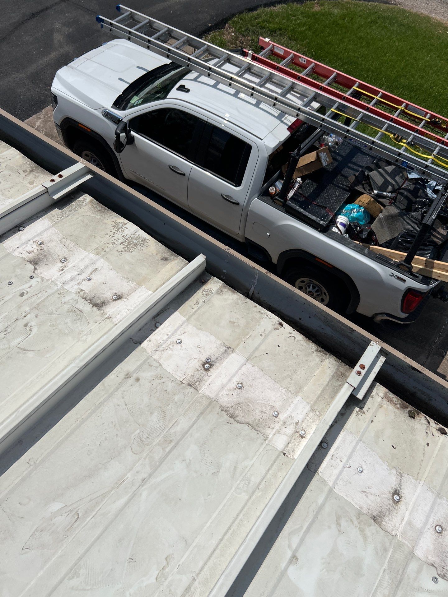 Commercial Roofing Repair using Metal by Roof Repair Company