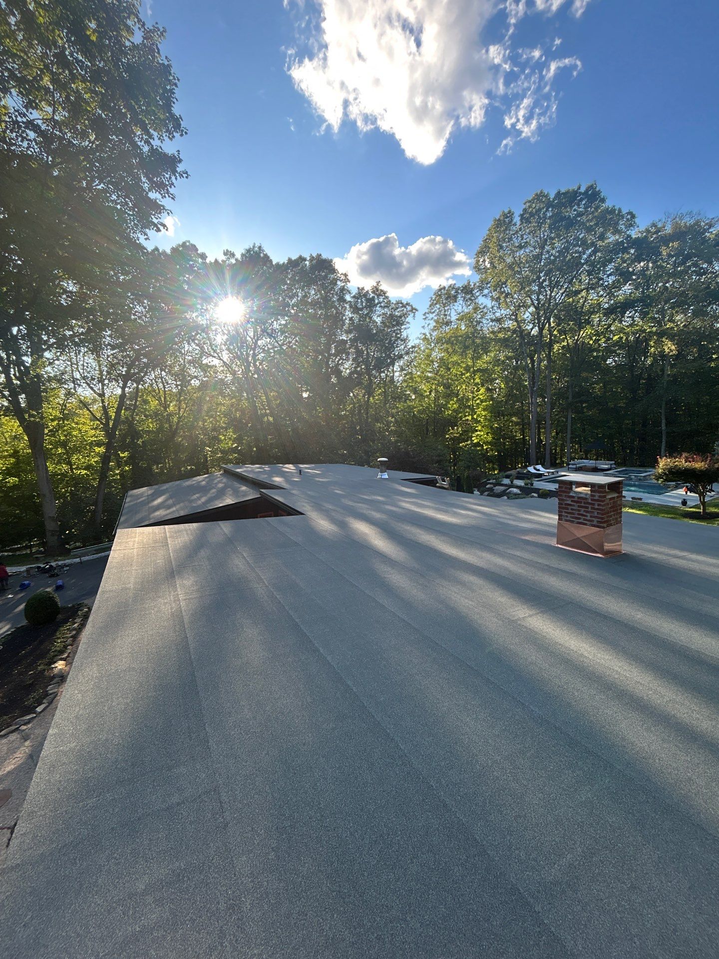 Owens Corning DeckSeal: Estate Gray in Bethel, Connecticut by Golden Shield Roofing