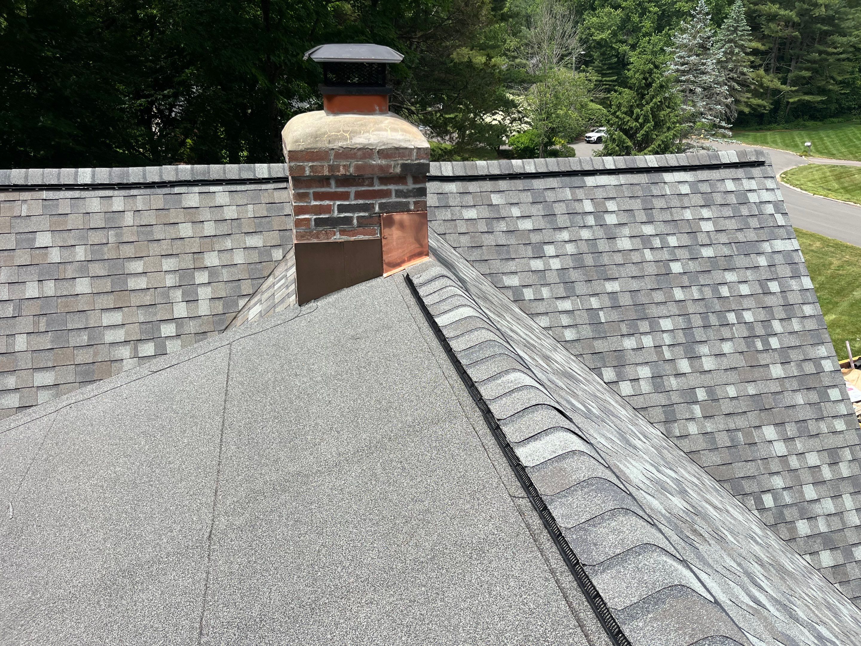 DiGiorgi does a brand new roof in Cheshire, CT by DiGiorgi Roofing and Siding Inc
