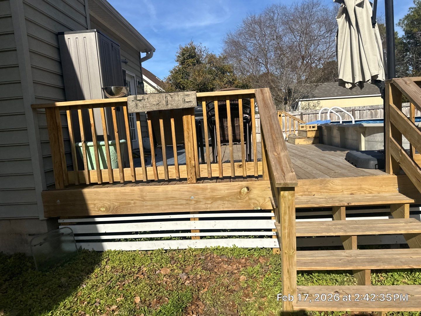 Deck using Wood Sealant by DuraSeal