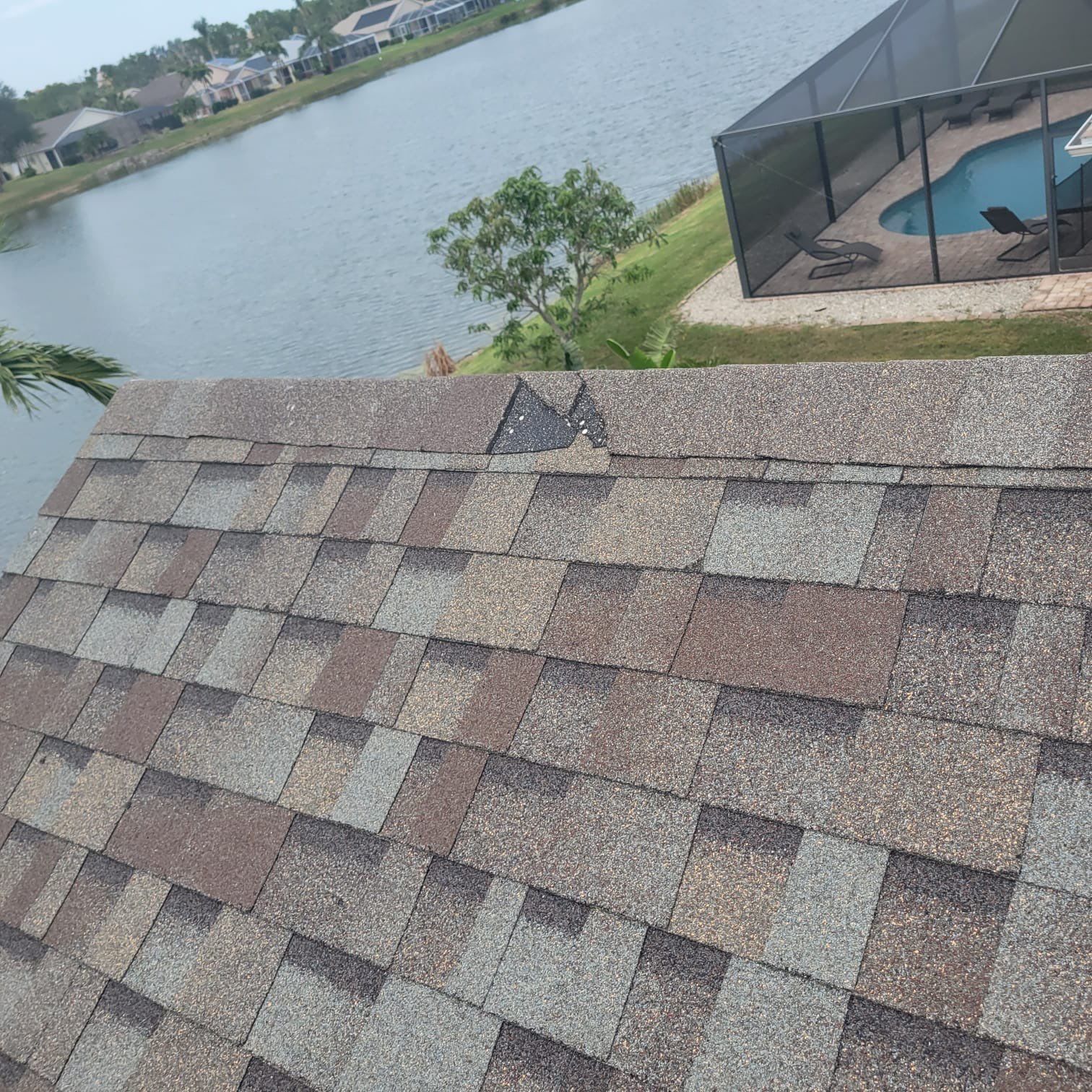 Residential Roofing Repair in Ft. Myers using Owens Corning Duration Shingles by Four Peaks Roofing