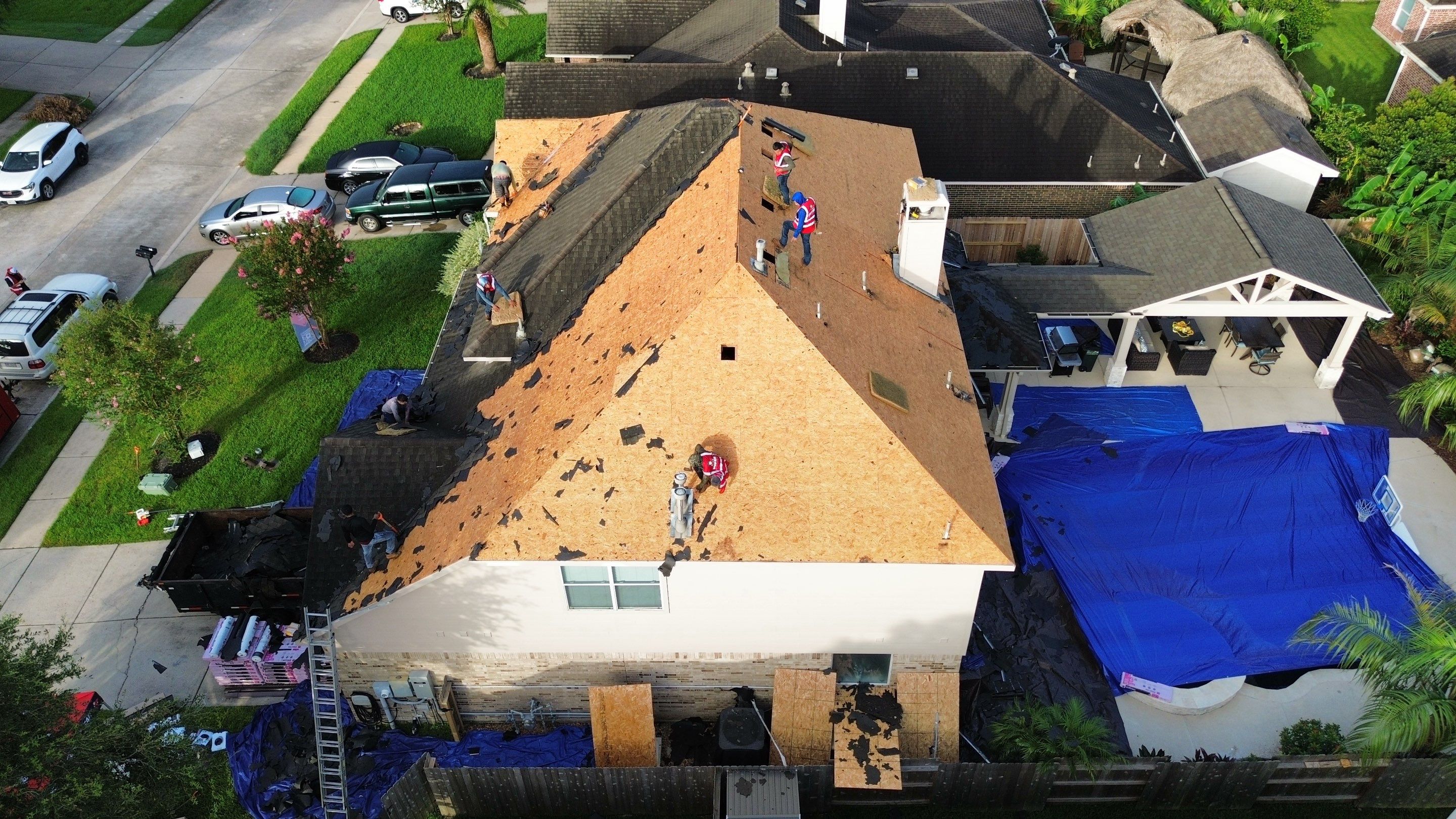 Roof Replacement in League City using Owens Corning Duration by Super Roofer LLC