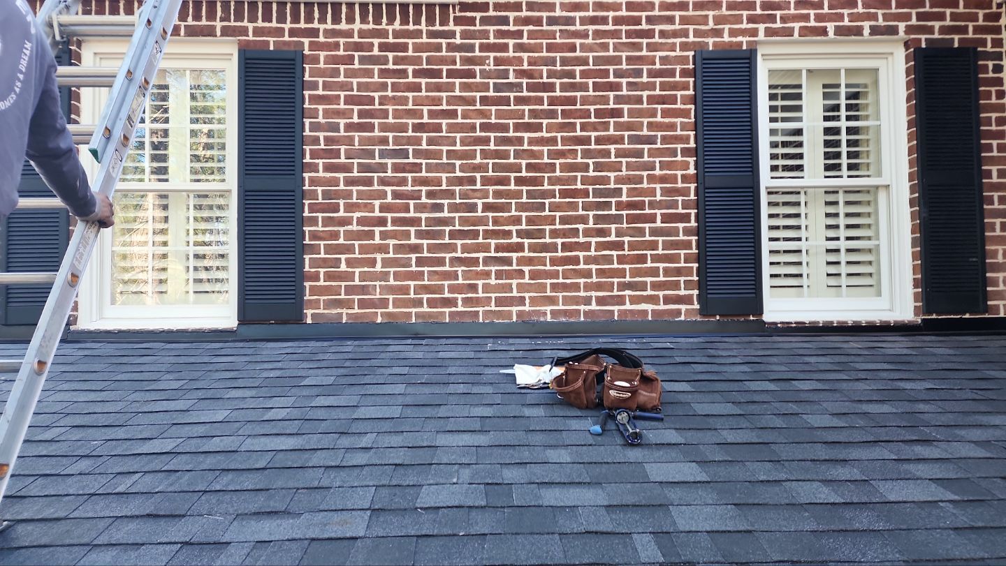 Residential Roofing Installation using Owens Corning Duration Williamsbur Gray by Indigo State Roofing