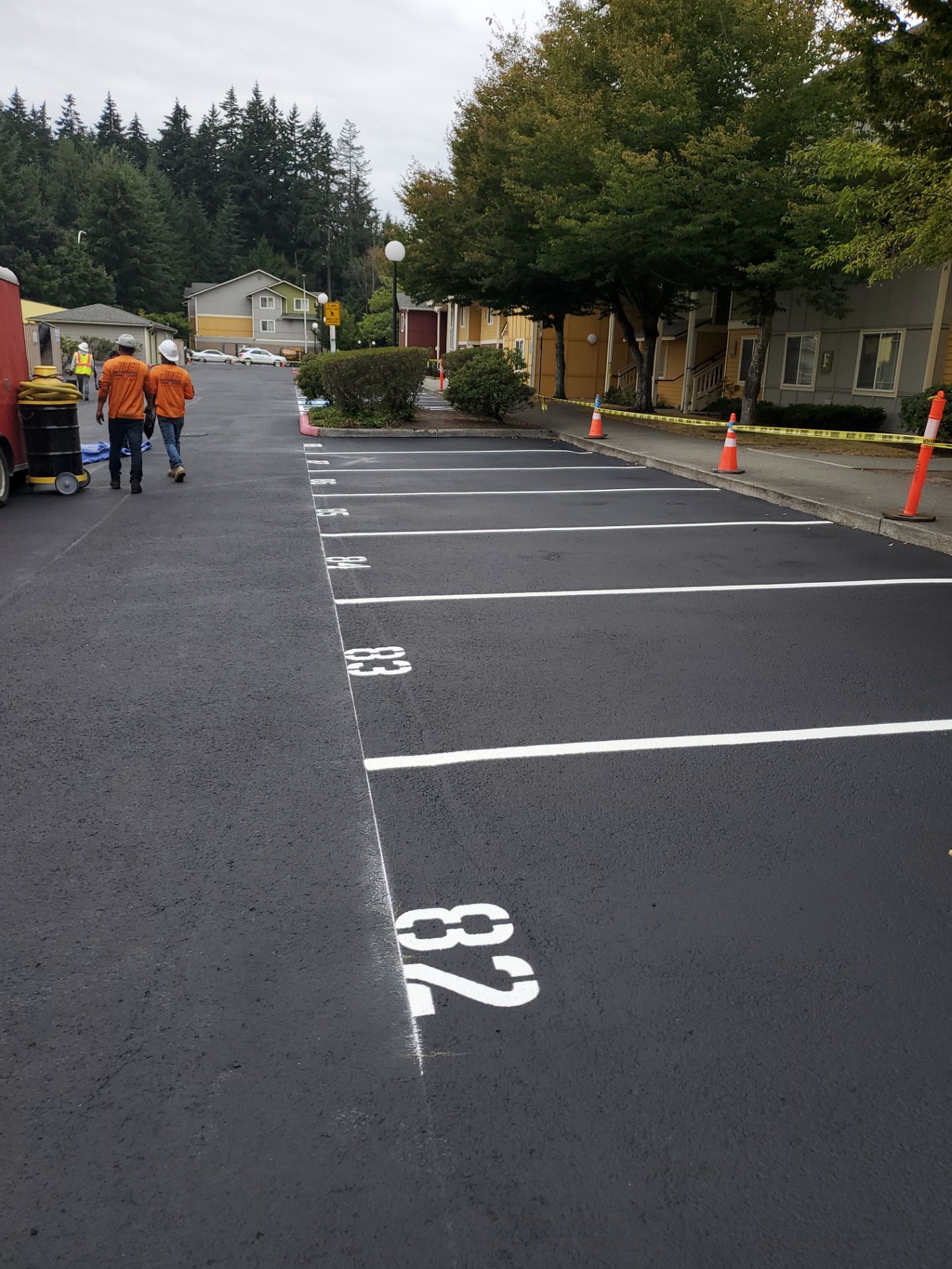 Mercy Housing | Sealcoating & Striping by Jireh Asphalt & Concrete Inc 