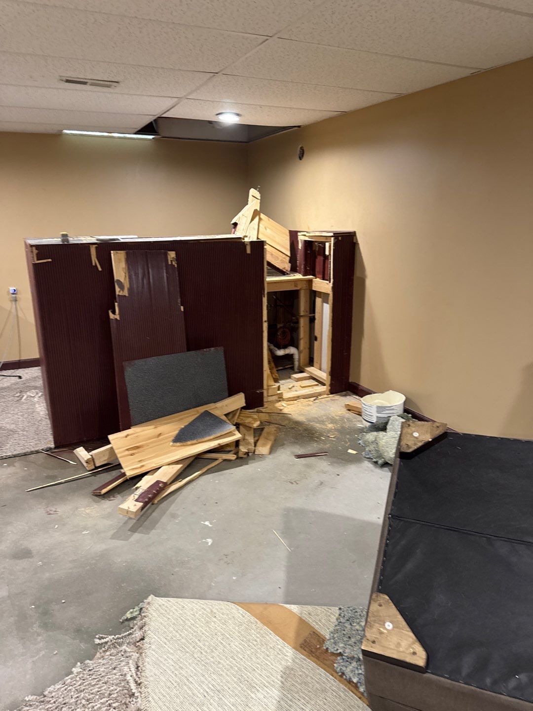 Project in West Bloomfield by EzDry Water Mitigation & Property Restoration