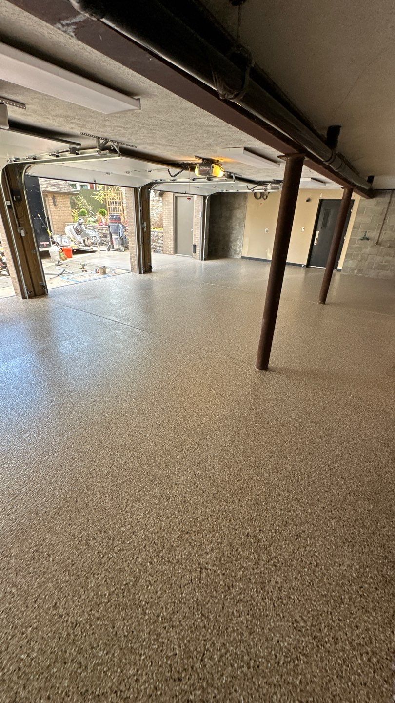 Creekbed Garage Project in Swissvale by Floors in a Day, Inc