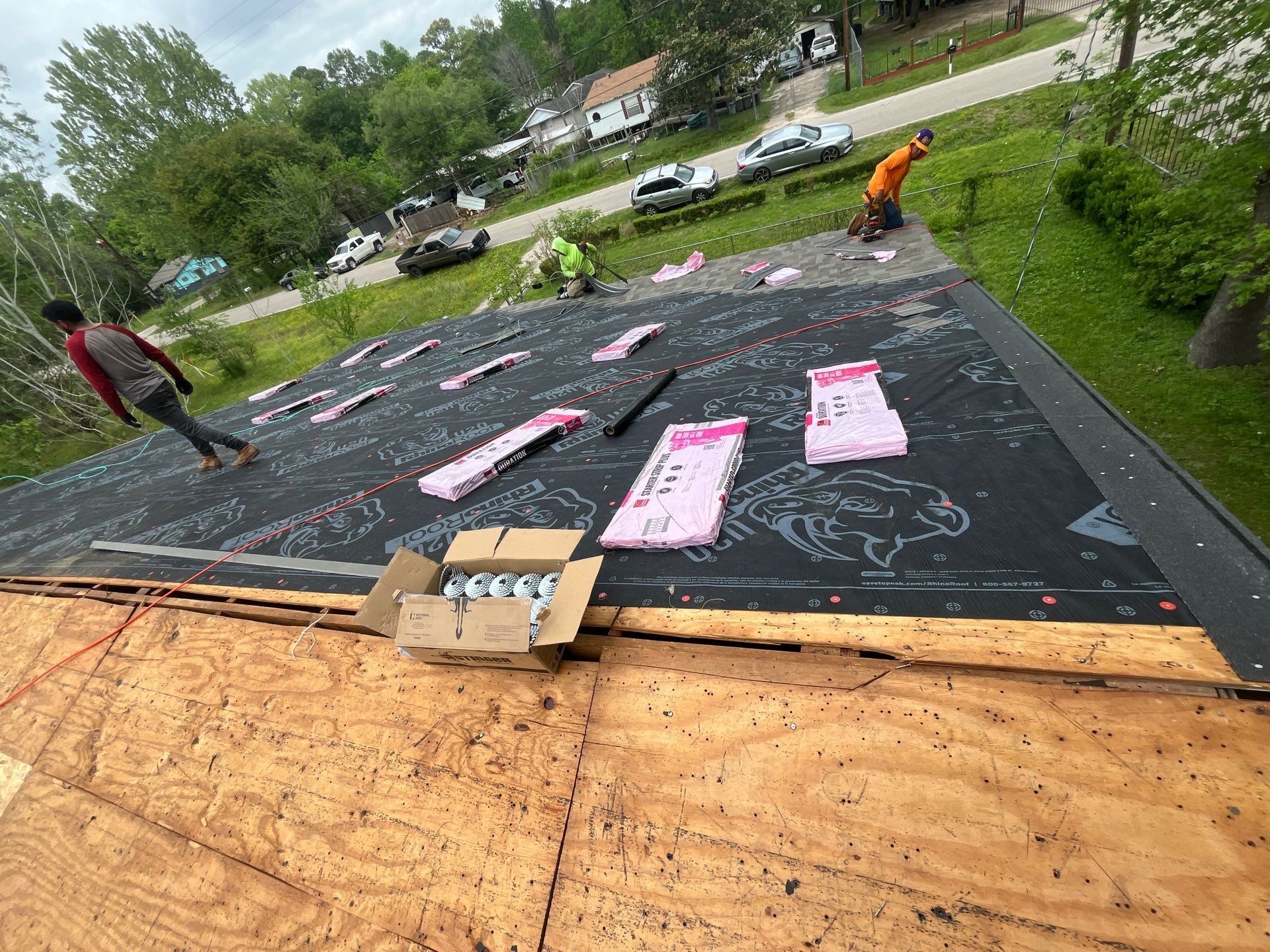 Residential Roofing Repair using Owen's Corning Duration (Lifetime) Shingles by Roof Repair Company