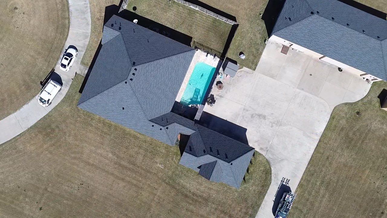 Residential Roofing Installation using GAF HDZ Barkwood by Lighthouse Roofing
