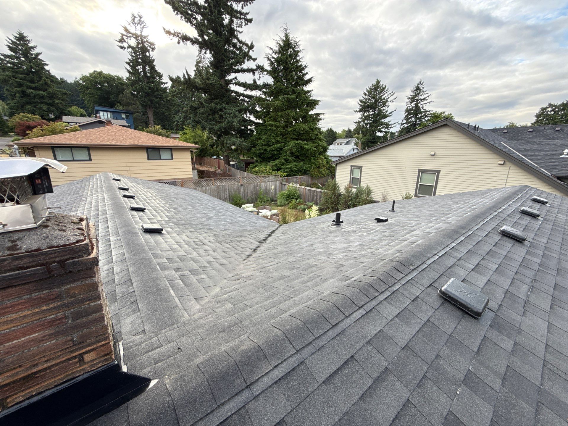 Project in Portland by Tom Leach Roofing