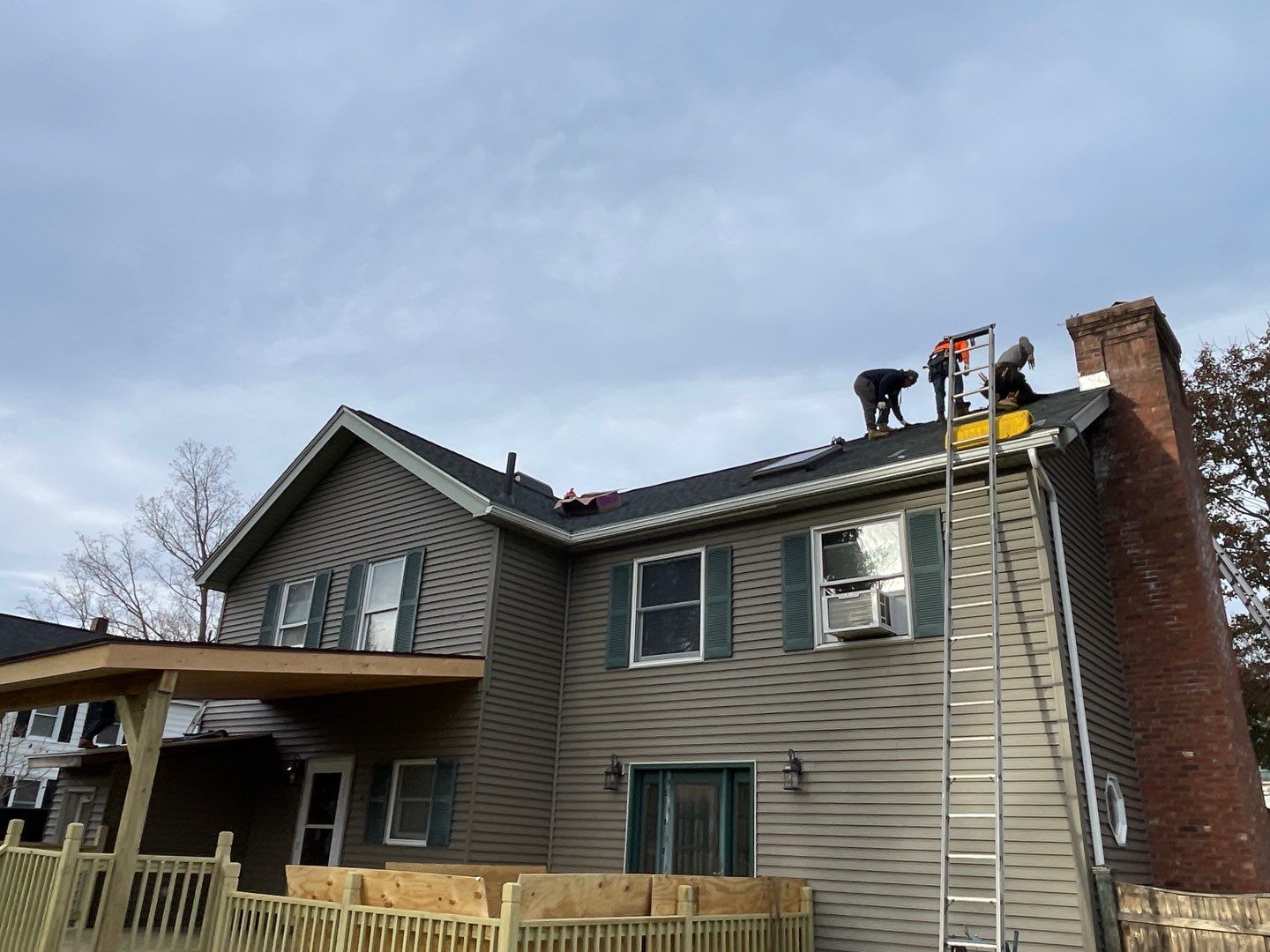 Residential Roofing Installation using GAF Timberline HDZ by Sensible Home Solutions