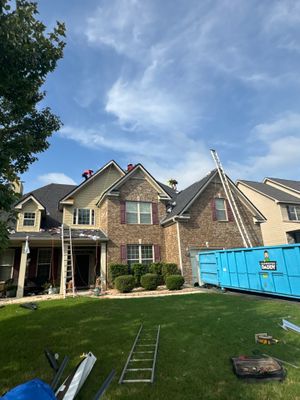 Residential Roof Replacement using ATLAS PROLAM BLACK SHADOW