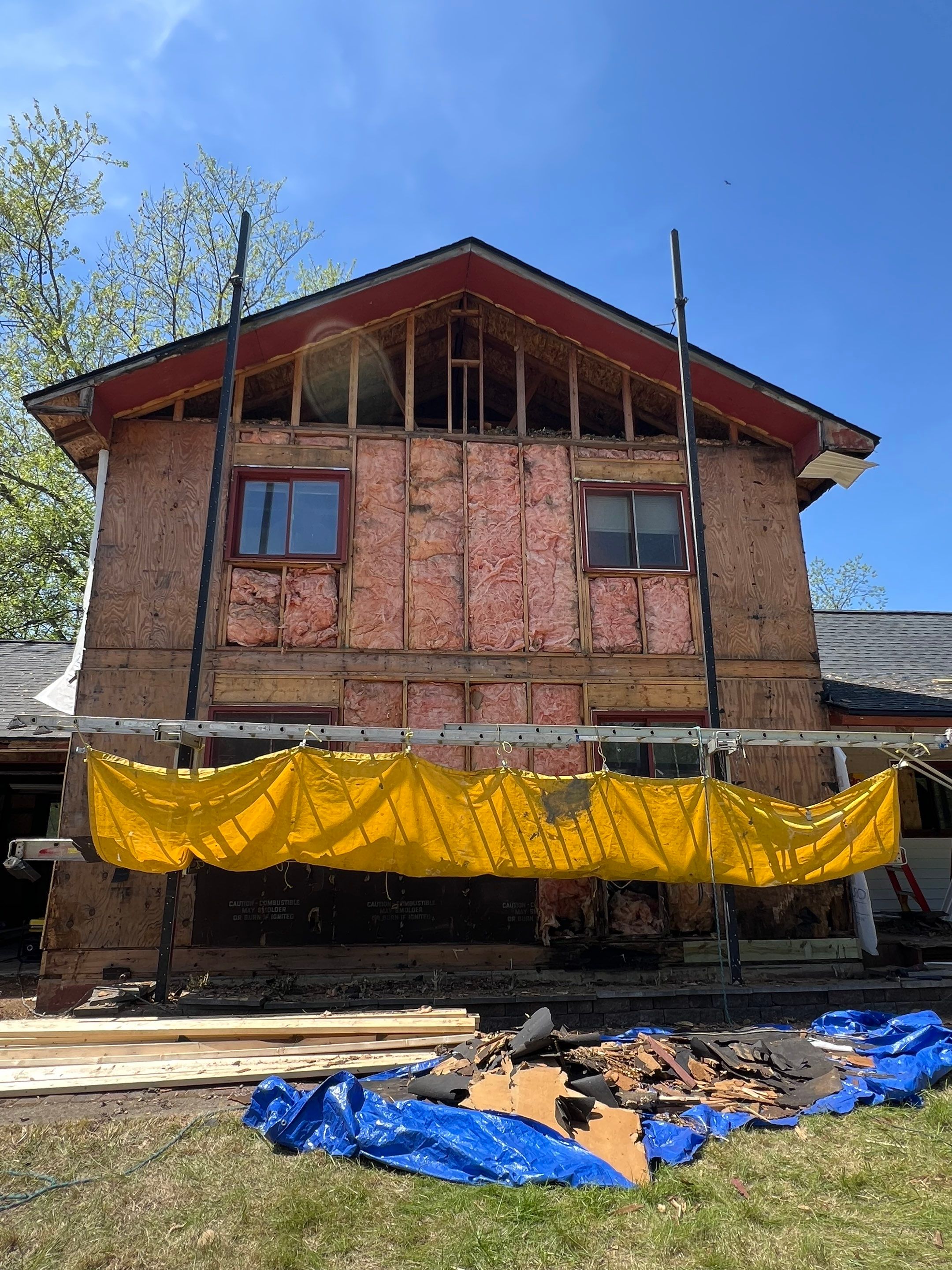 Old Farmhouse Remodel by Columbus Roofing Company