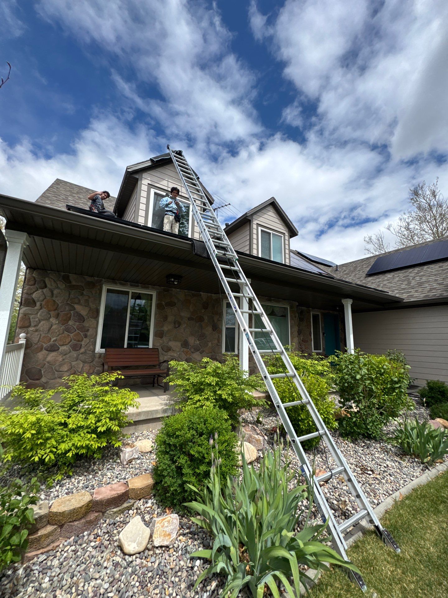 Siding in Lindon by Master Rain Gutters.