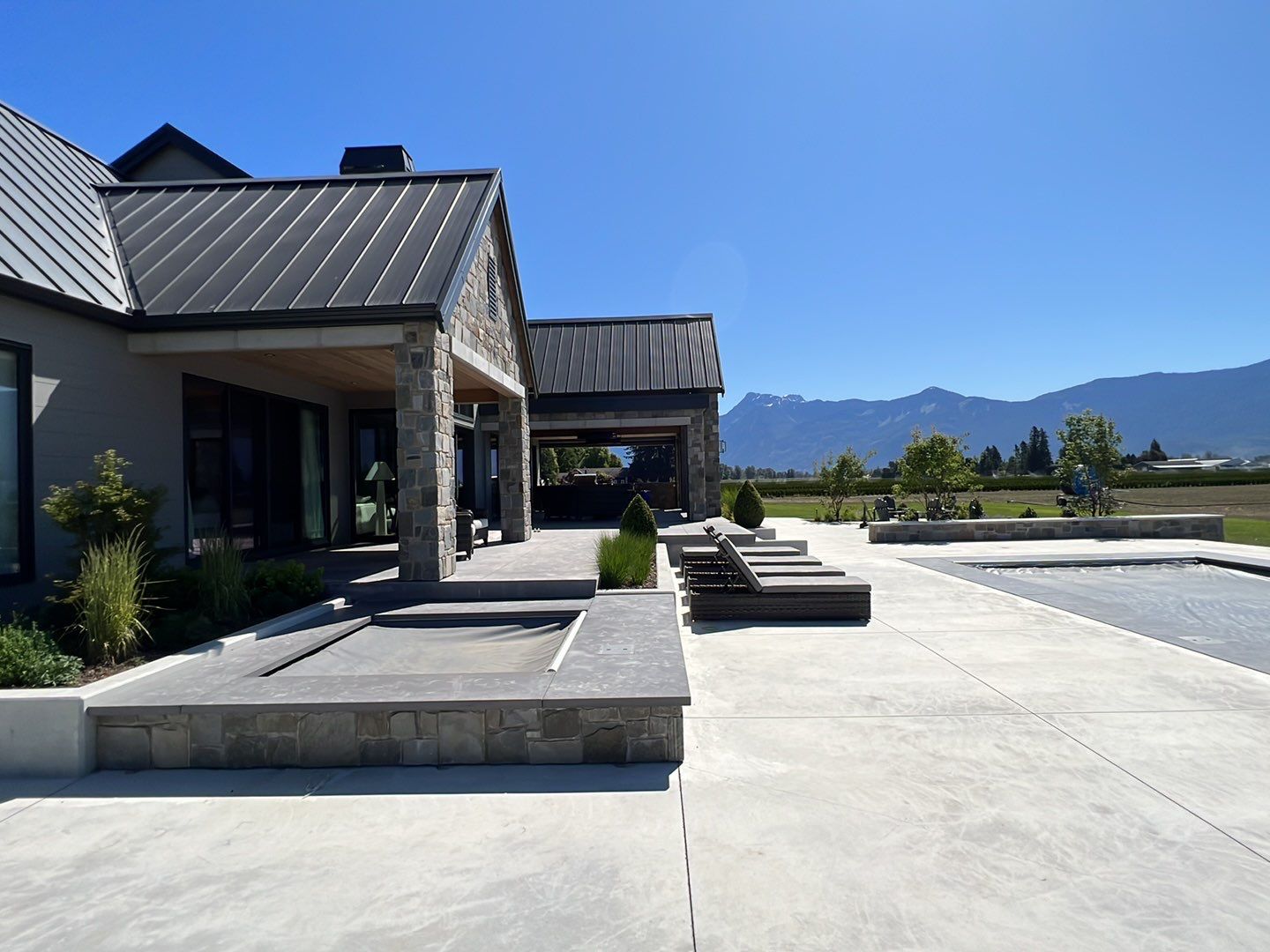 Residential Roofing Installation using 12" Prolok metal  by Top Notch Roofing Inc