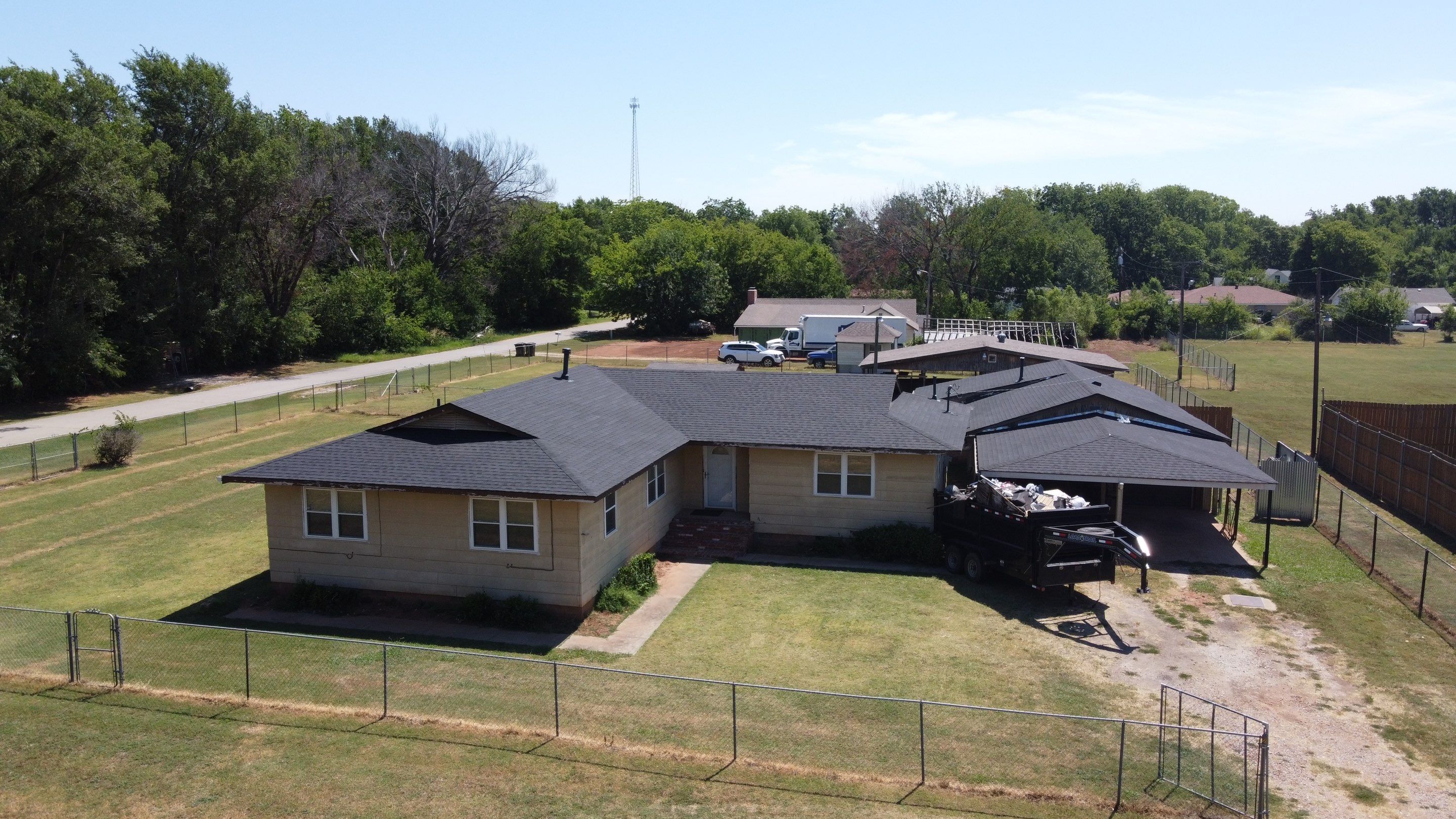 Residential Roofing Installation using GAF Natural Shadow  by A & H Roofing and Contracting