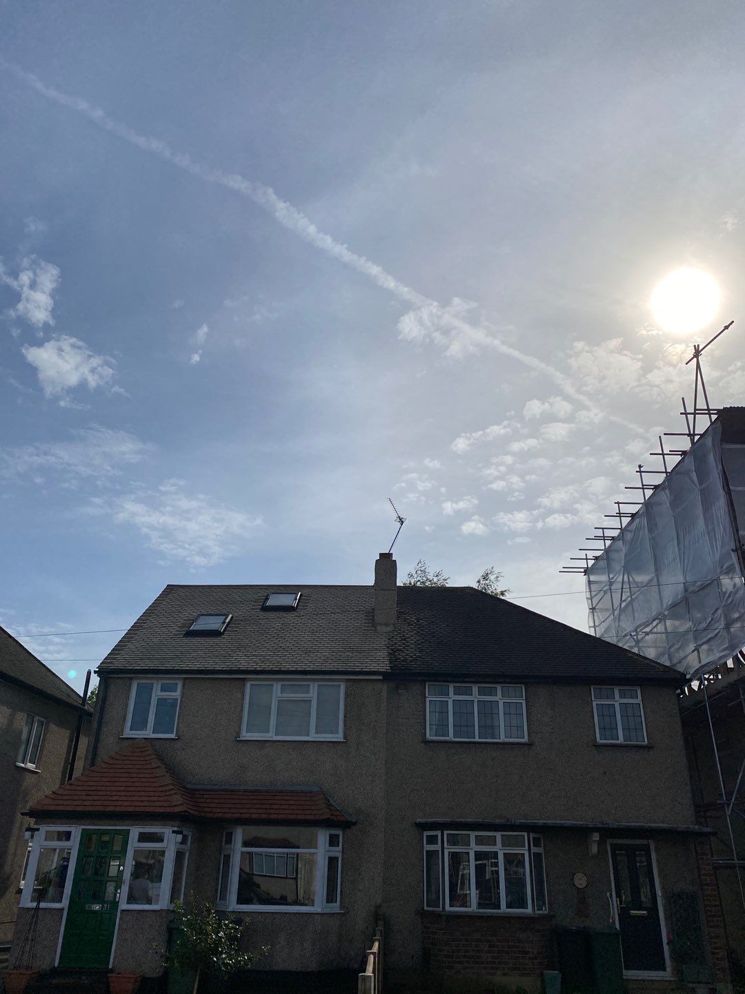 Roof Clean - Moss Removal using Honda 15lpm Low Pressure Washing Machine by Ges Exterior Cleaning ltd