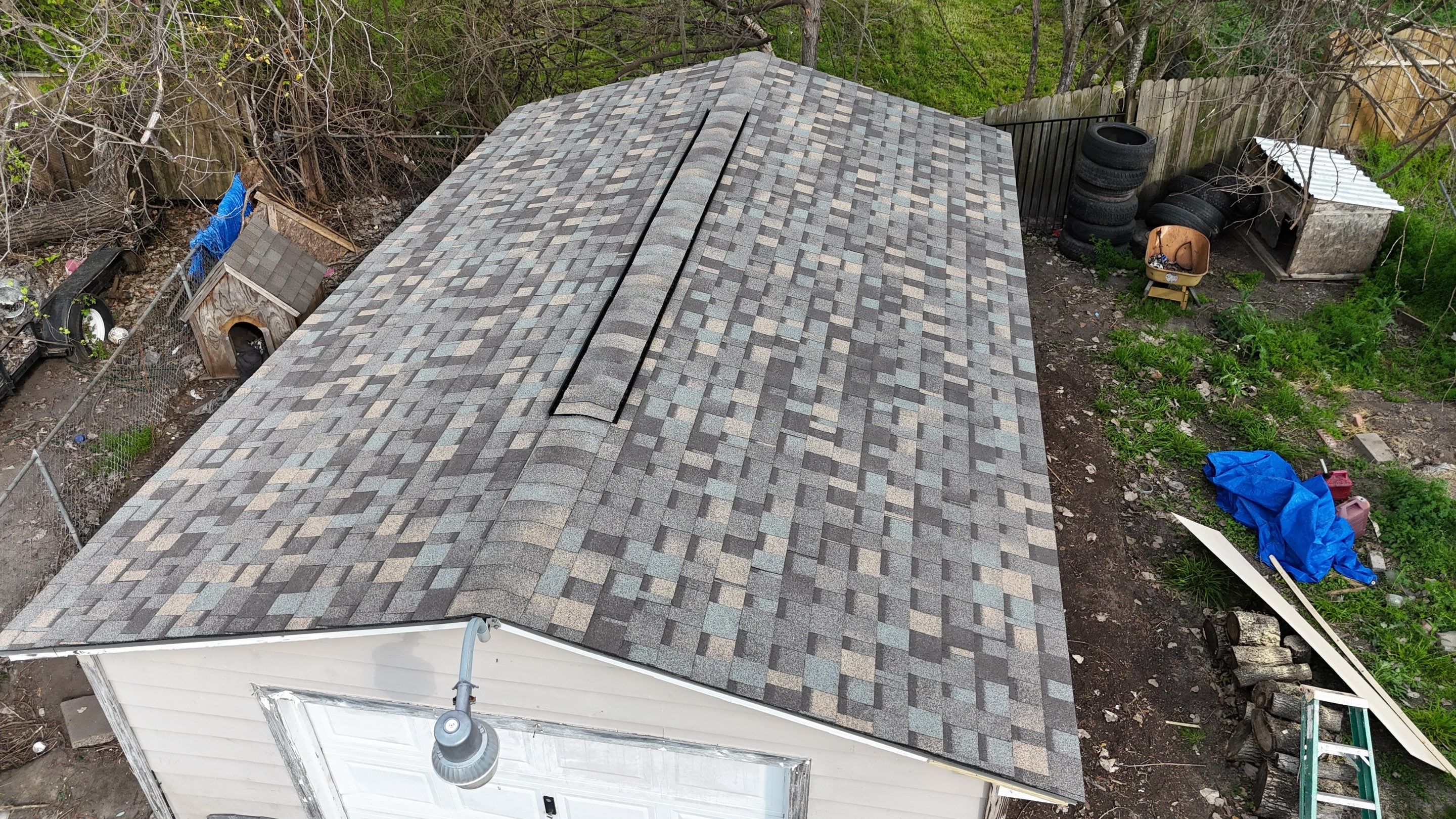 Residential Roofing Installation using IKO Dynasty by Core Four Roofing