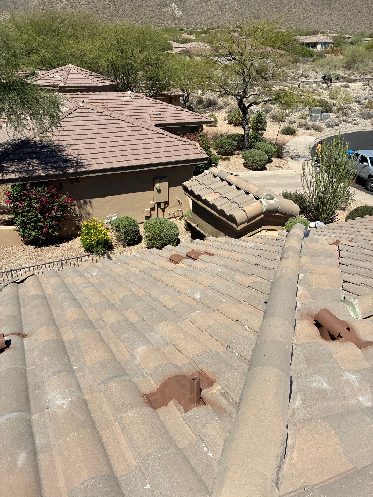 Tile Reset in Northern Scottsdale by Weather-Tite Roofing