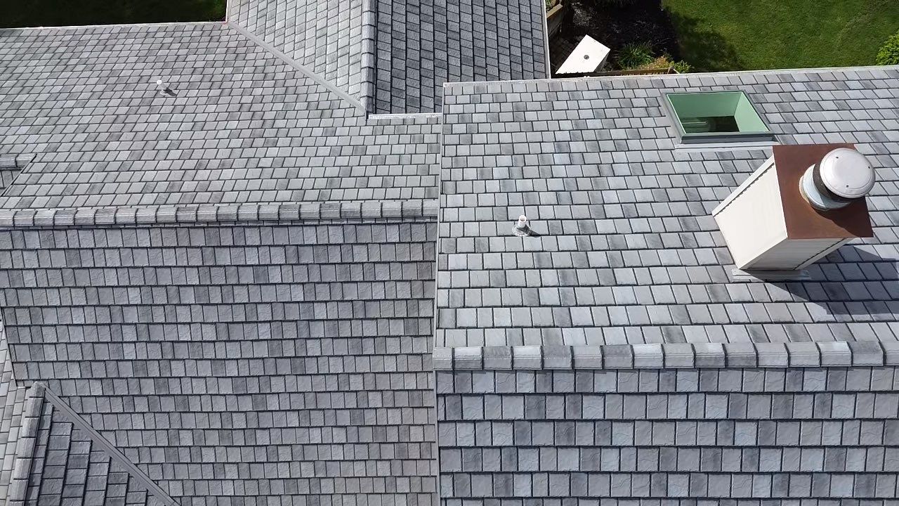 EDCO ArrowLine Slate Metal Shingles | Churubusco, Indiana by 4Ever Metal Roofing