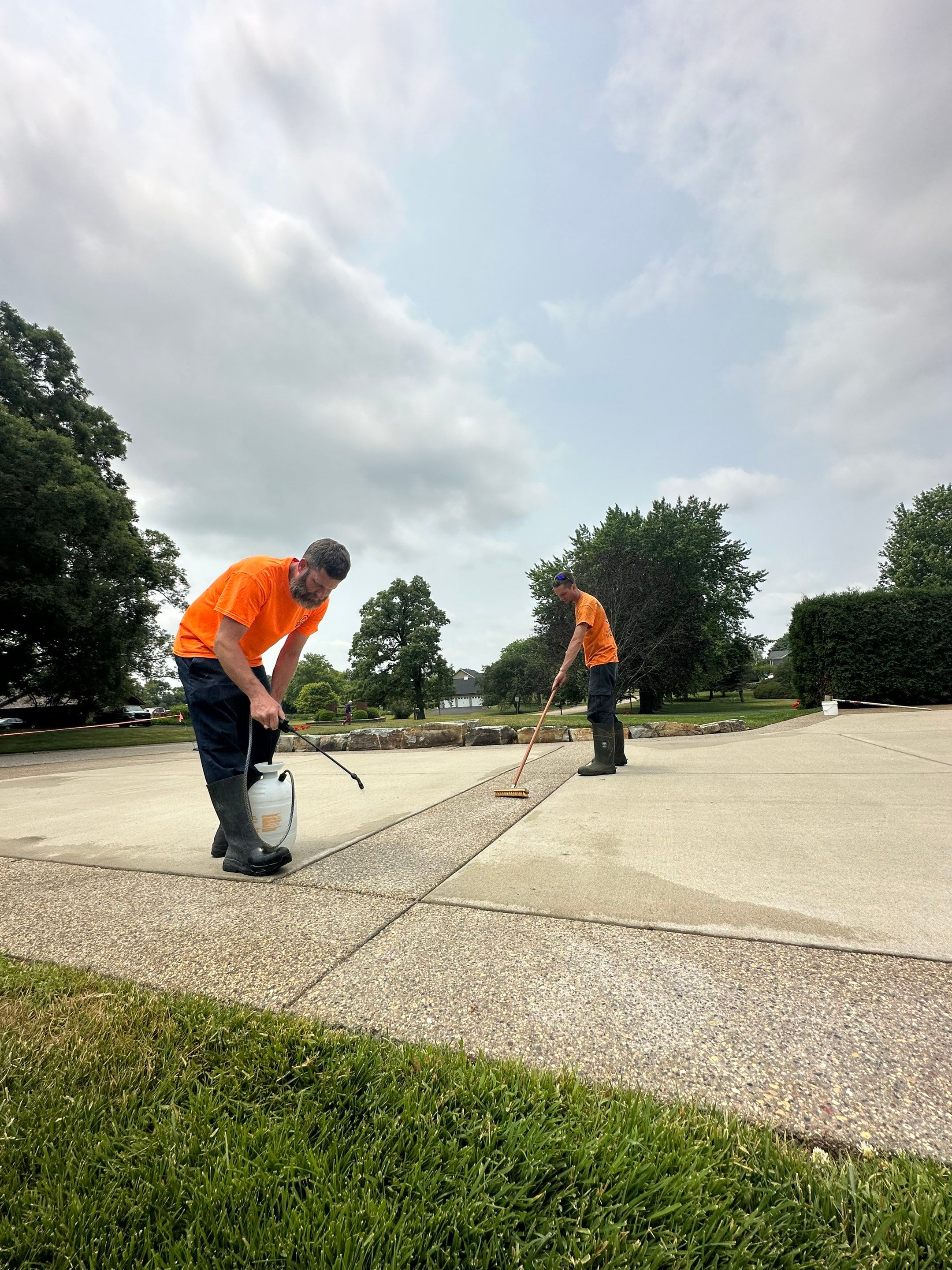 Concrete & Aggregate Surface Cleaning and Sealing by Northern Power Washing LLC.