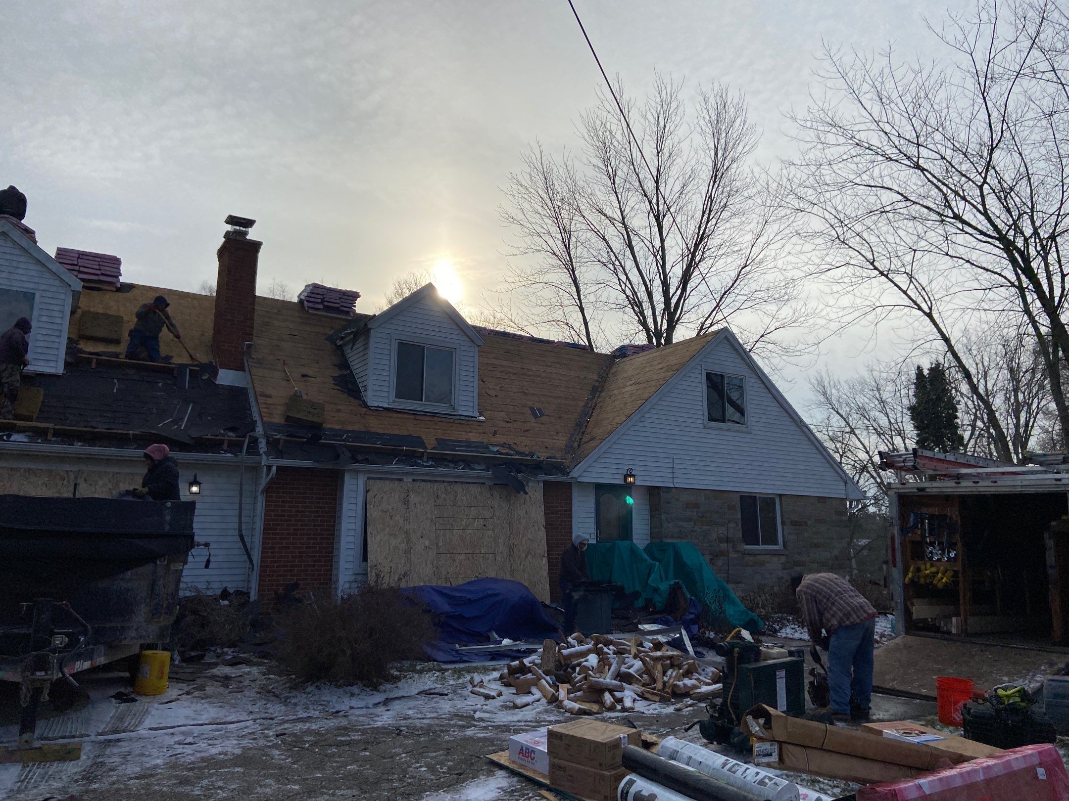 Roof Replacement using Owens Corning by 180 Contractors