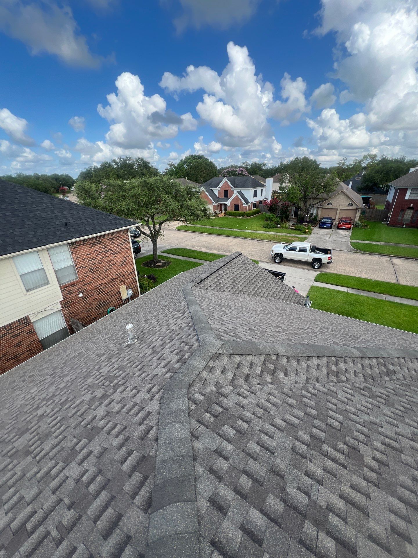 Residential Roof Replacement using GAF HDZ - Weathered Wood by Elite Roofing LLC
