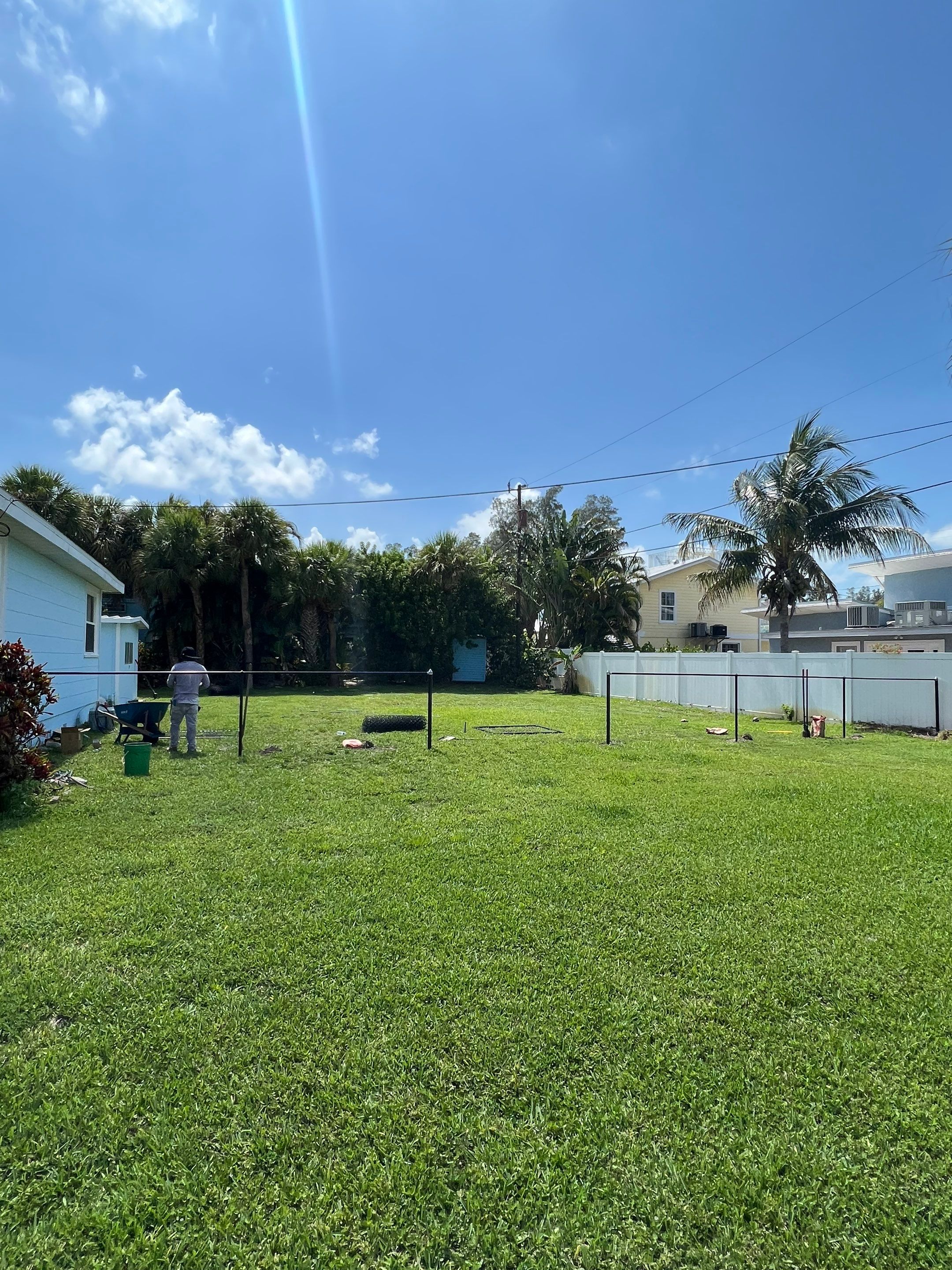 Holmes Beach, FL 4ft. Tall Black Chain-link  by Asap fence and gates, LLC