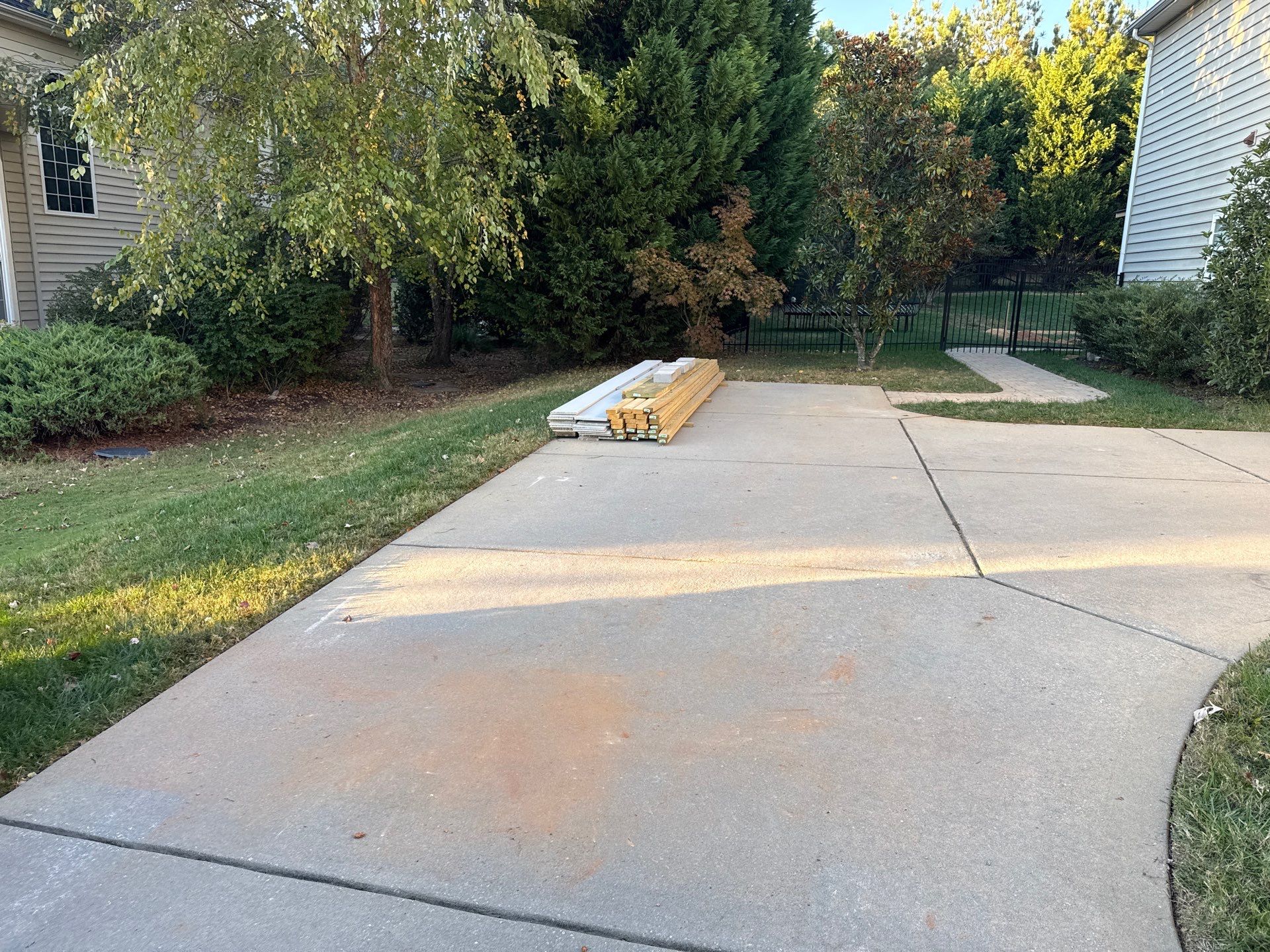 Project in Waxhaw by Badger Hauling