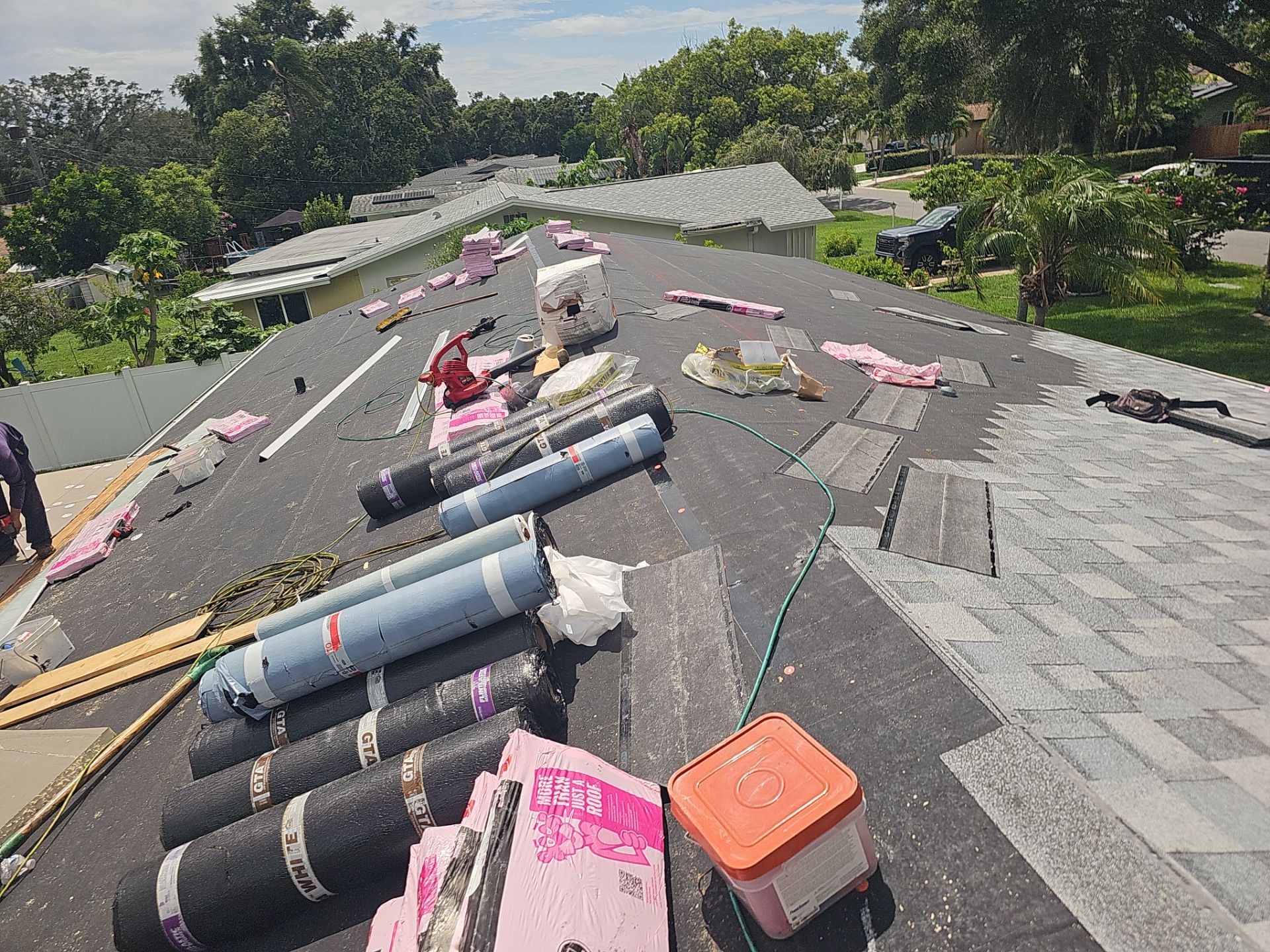 Project in Clearwater 33756 by Mitchell Roofing Company LLC 