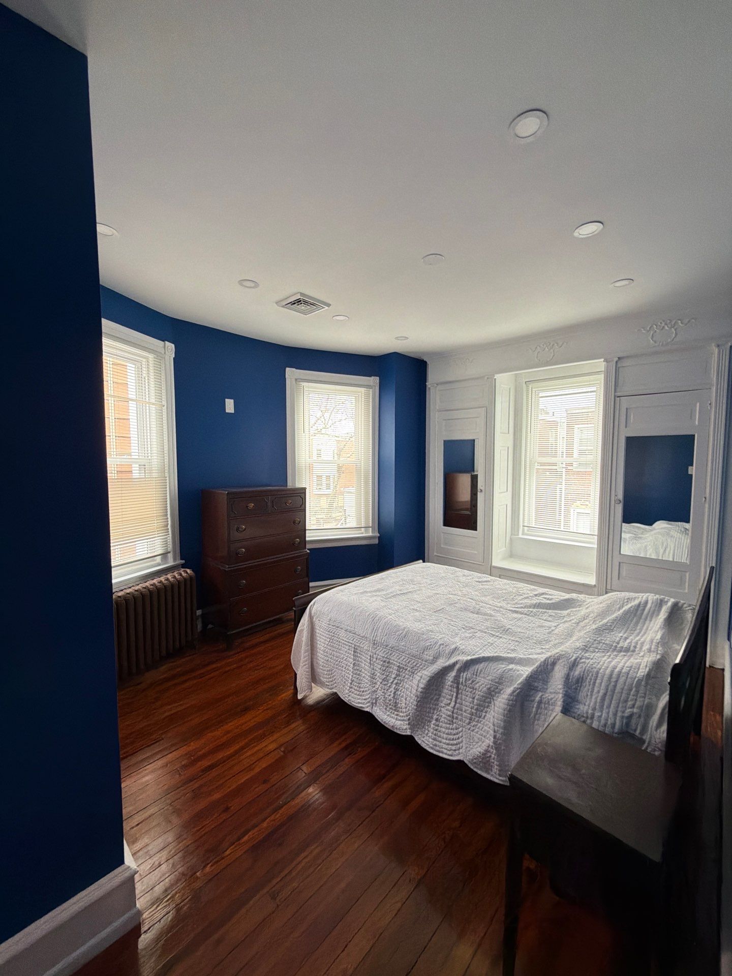 Calm Color and Cozy Flow in a Philadelphia Home by Groovy Hues