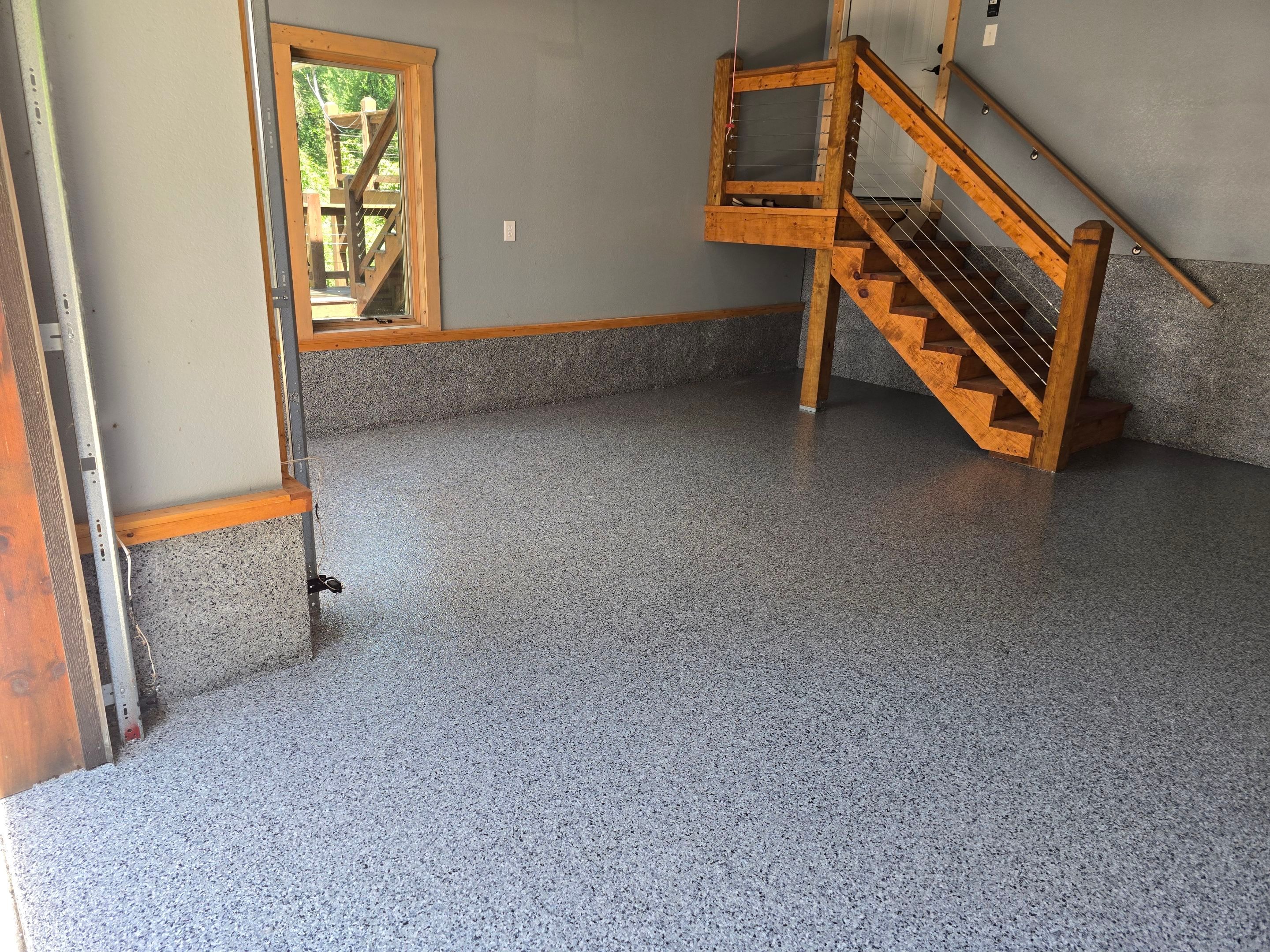 Garage using Nightfall by Elite Floor Solutions