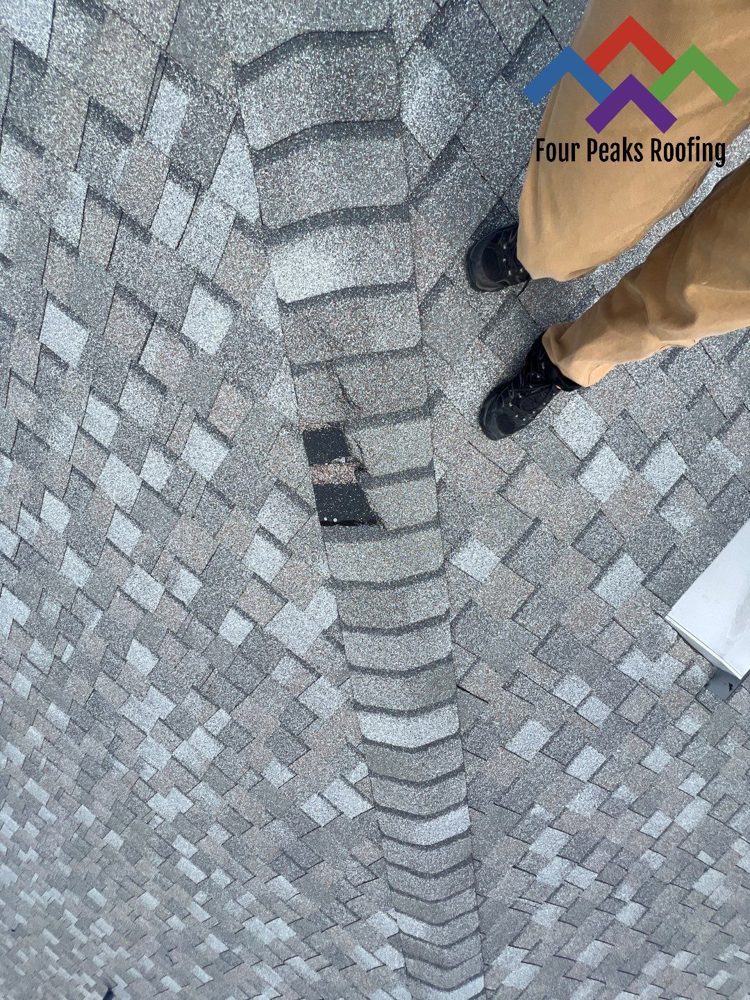 Storm Damage Roof Repair by Four Peaks Roofing