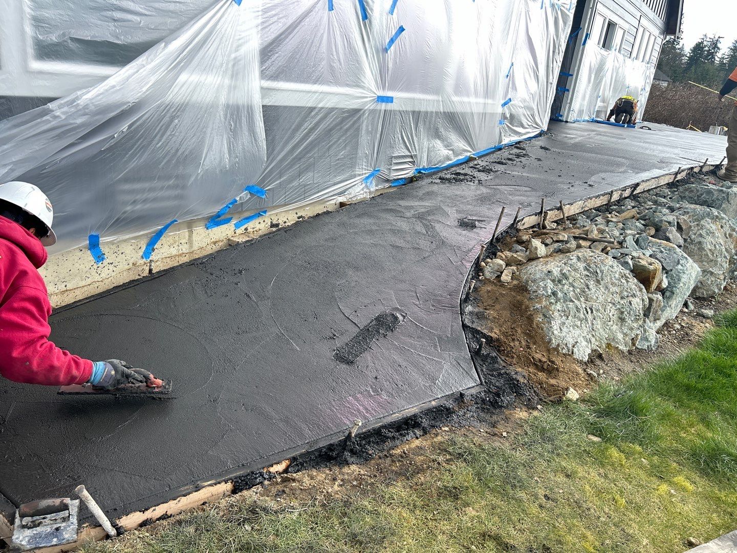 Randy | Driveway Paving & Stamped Patio Finish, Asphalt & Concrete Project by Jireh Asphalt & Concrete Inc 