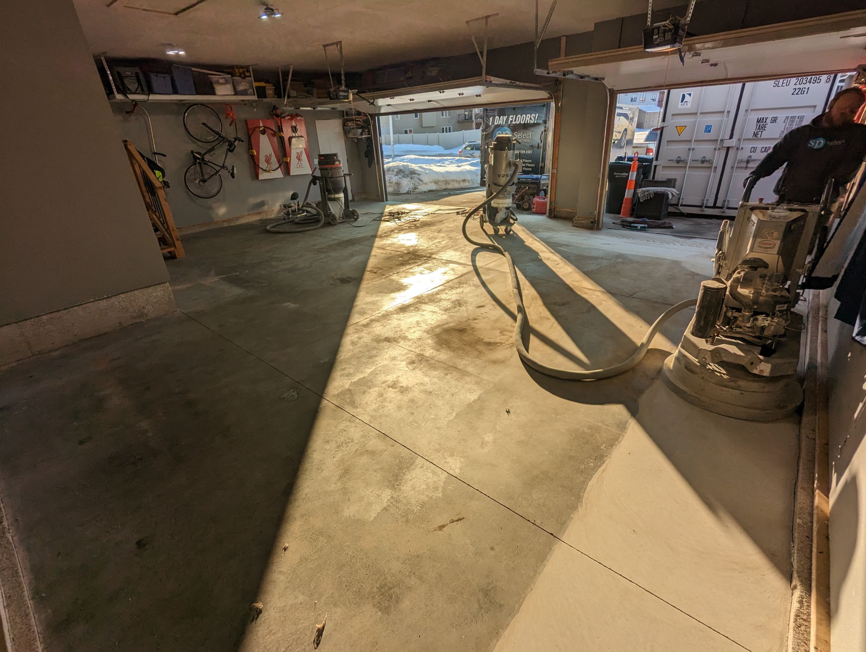 Garage using Tidalwave by Select Painting, Coatings & Garage Cabinets