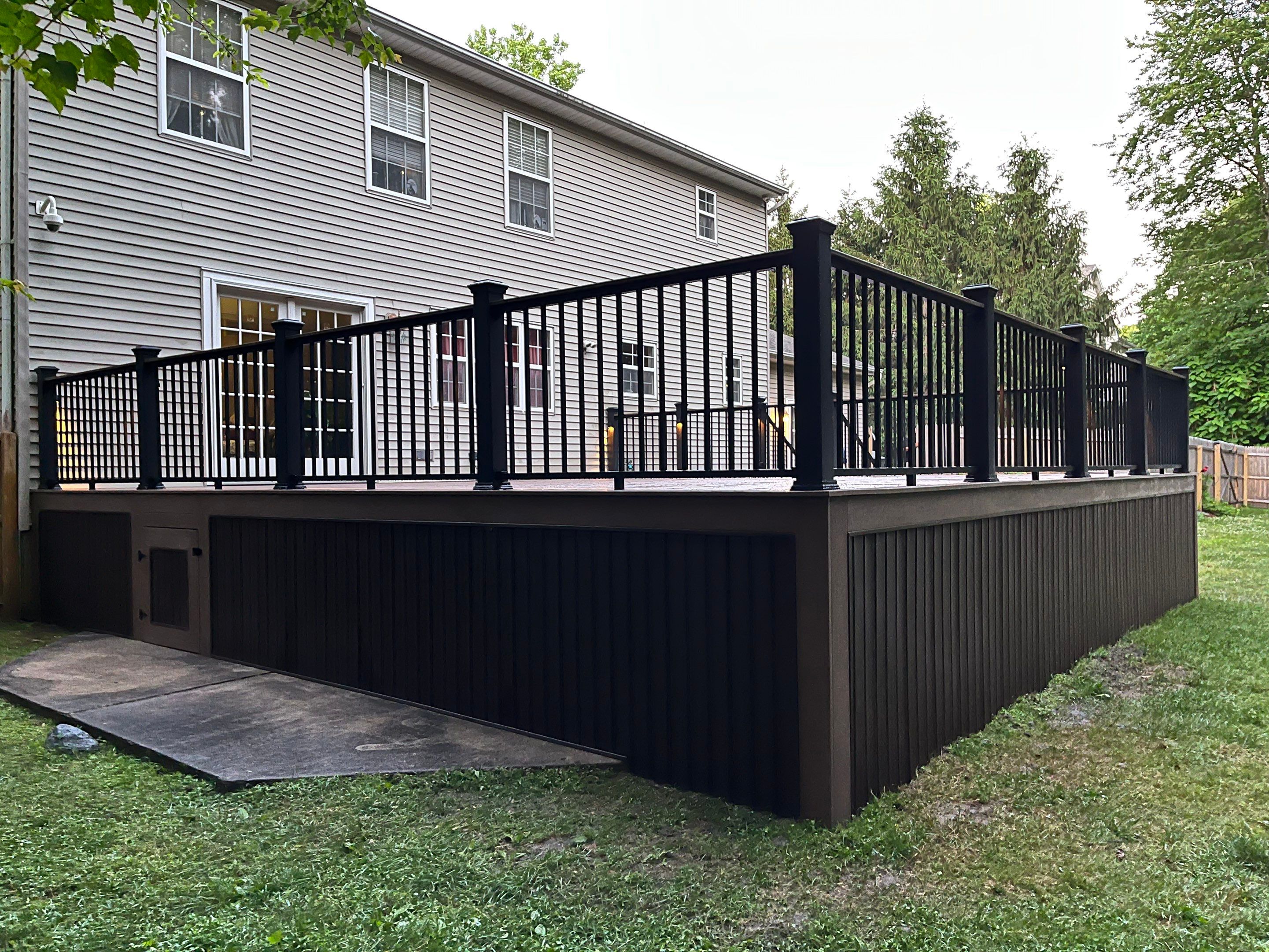 New Deck in Robinsville by deck guardian