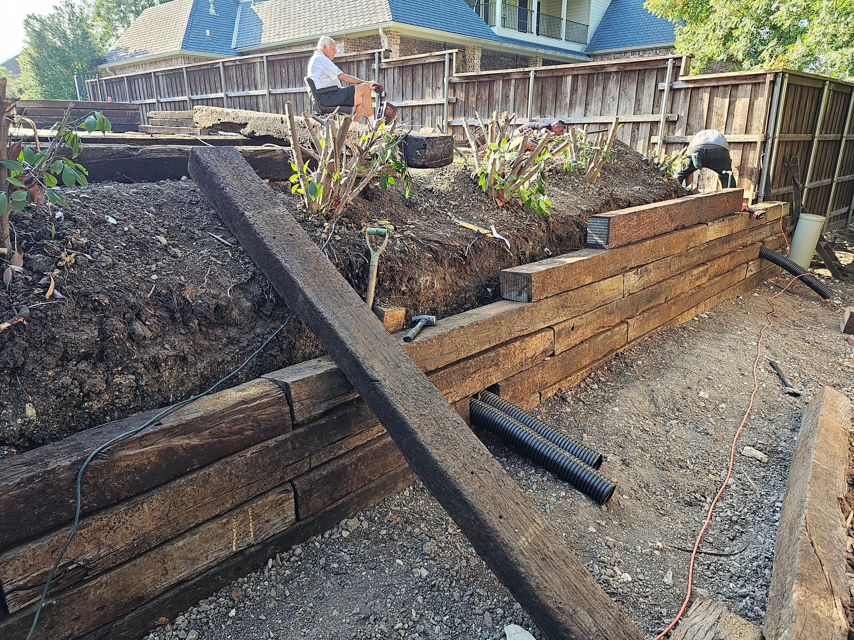 Retaining Wall by EL-GC LLC 