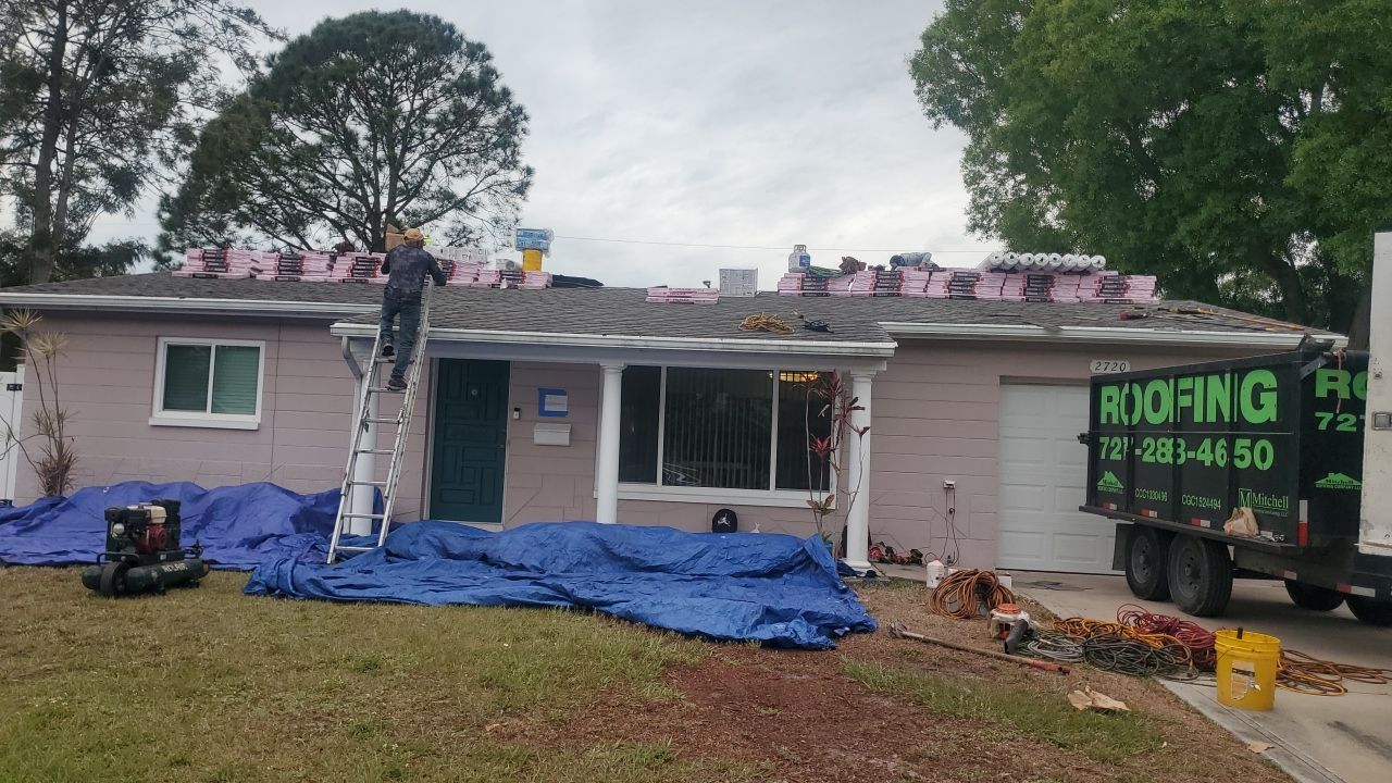 Project in St. Petersburg 33710 by Mitchell Roofing Company LLC