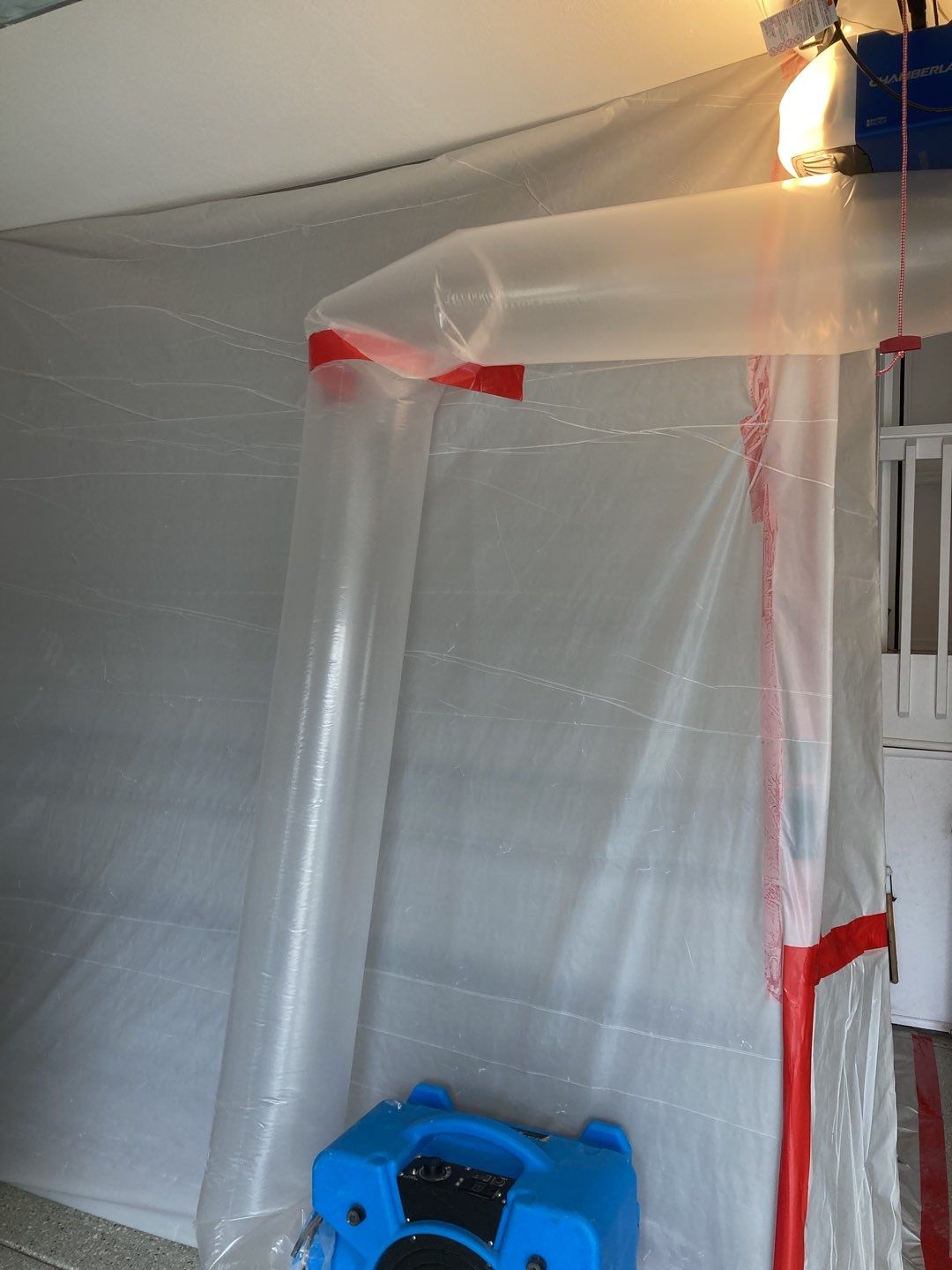 Mold Remediation using Containment by Accountable Home Services