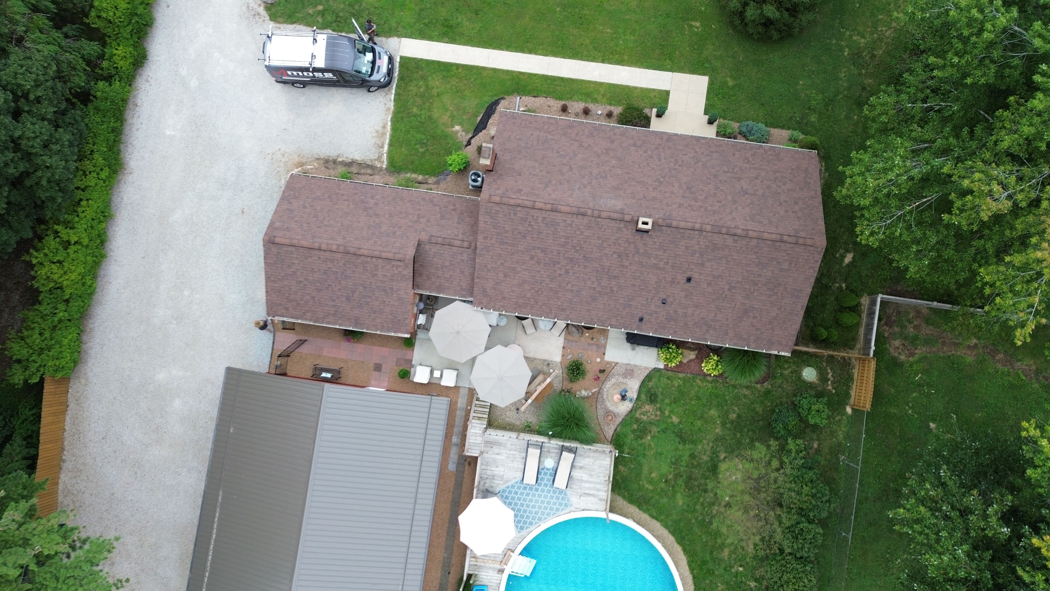 Project in Indianapolis by Moss Roofing