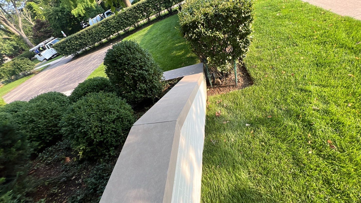 marble patio cleaning and sanding using Polysweep polymeric sand by Northern Power Washing LLC.