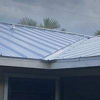 26ga 1" Nail-Strip Mill Finish  by Total Roofing System The Metal Roof Experts