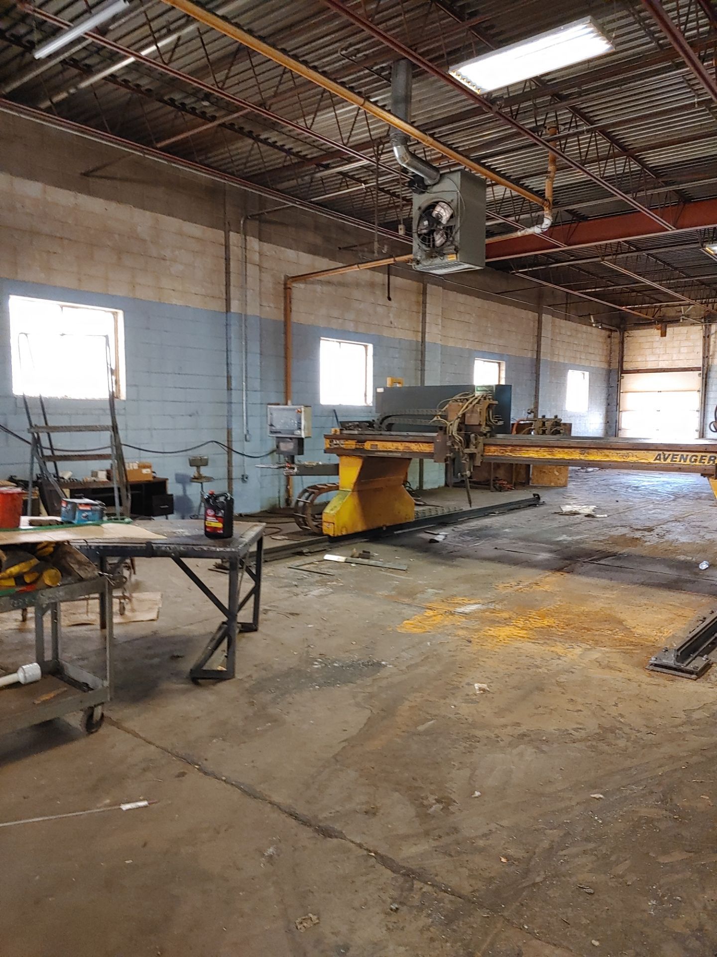 Existing Warehouse Interior Repaint by Blair Commercial Painting, LLC