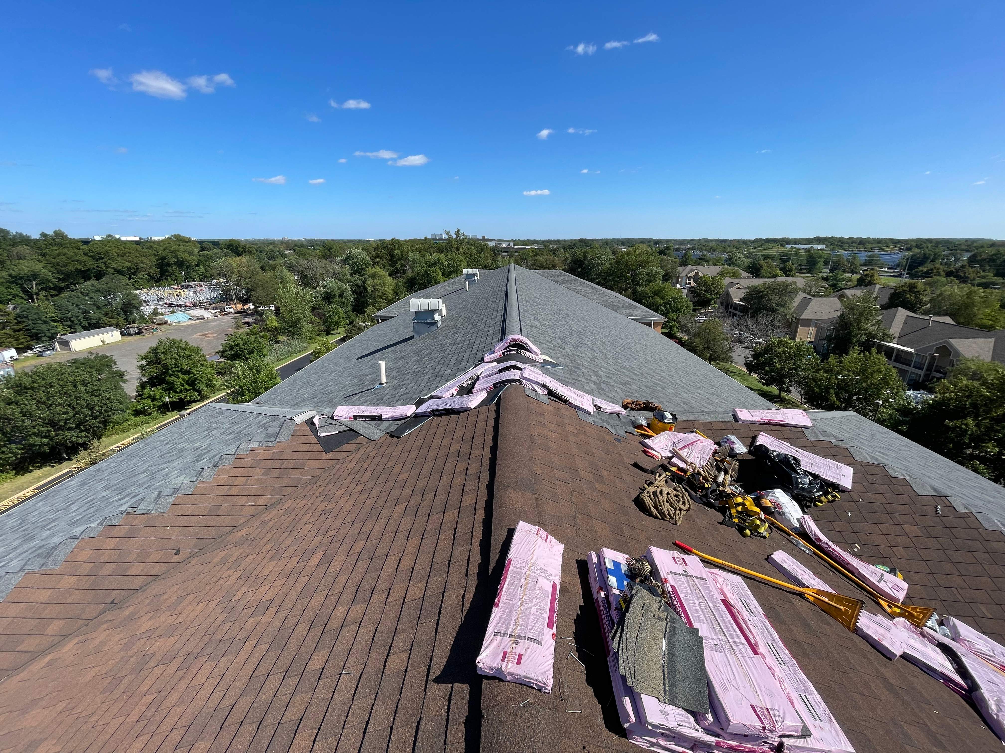 Commercial Roofing Installation using Owens Corning Duration by All Site Roofing
